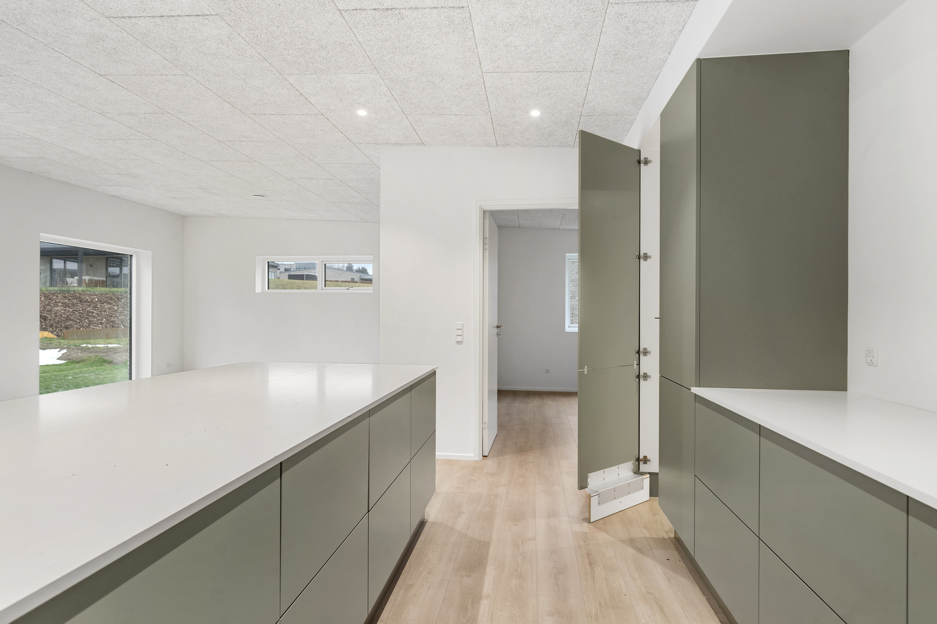 Fremhævet køkken billede i fuldskærmstilstand. Billede af Gyvellunden 25, 9600 Aars