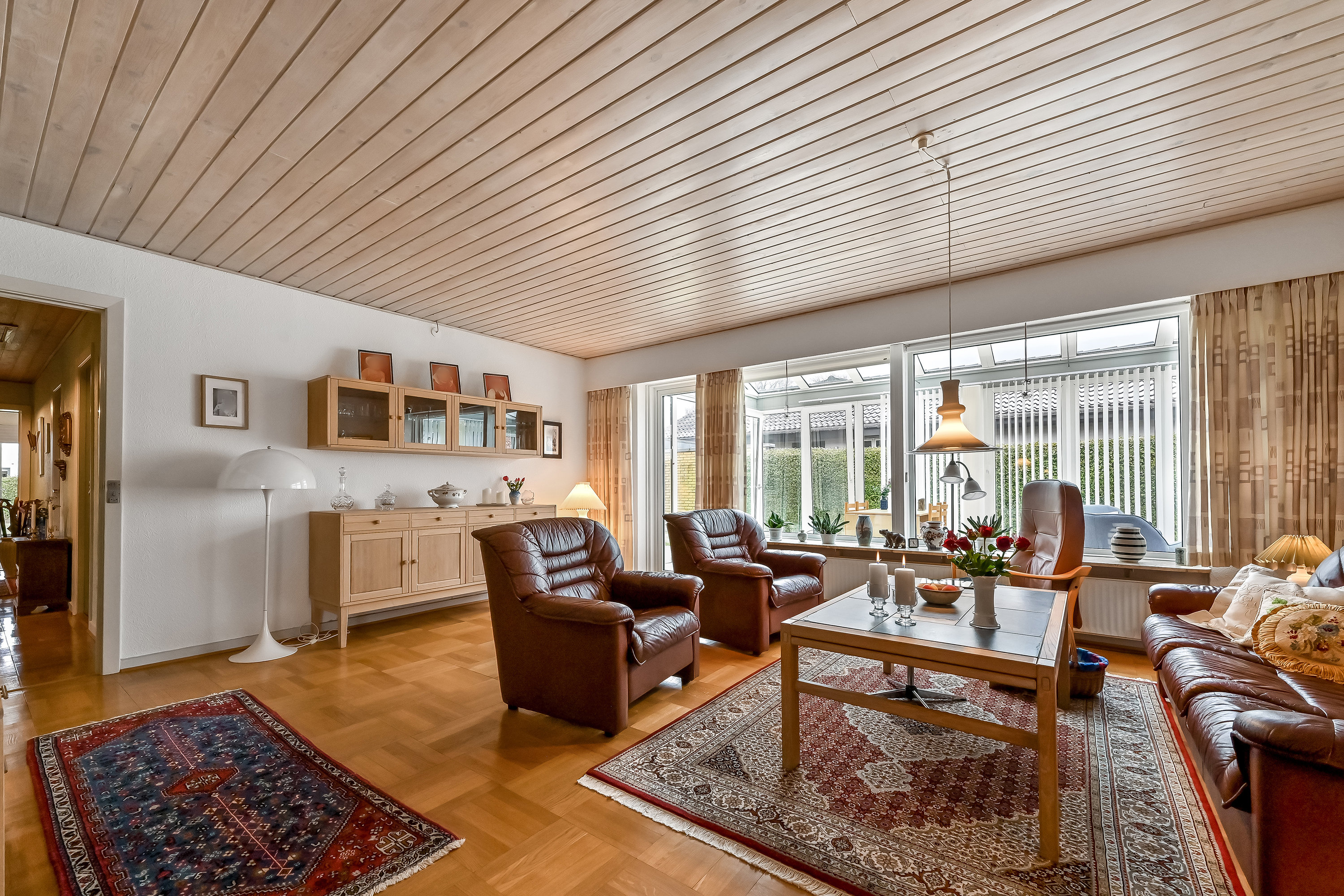 Fremhævet stue billede i fuldskærmstilstand. Billede af Benediktesvej 9, Lind, 7400 Herning