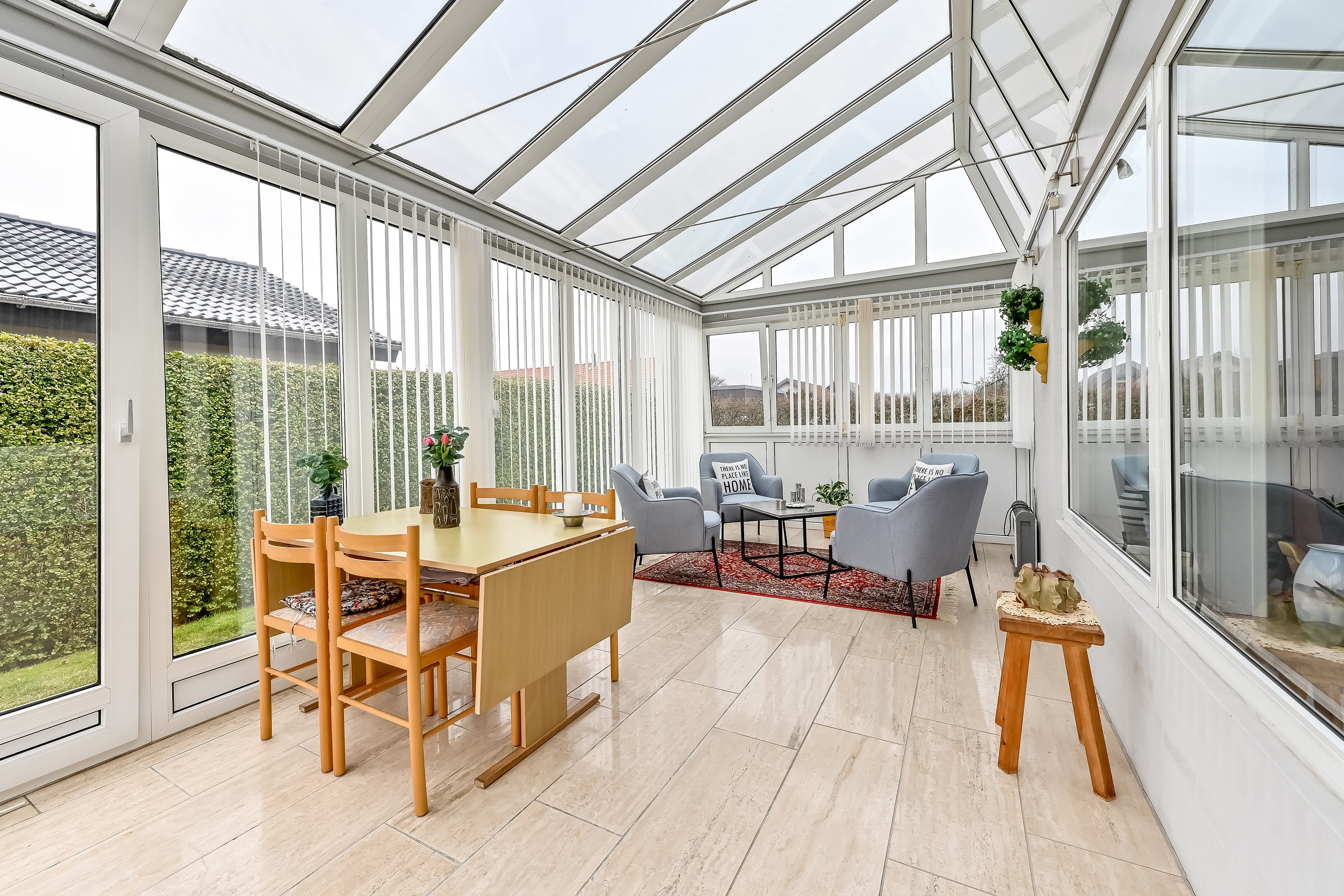 Fremhævet udestue billede i fuldskærmstilstand. Billede af Benediktesvej 9, Lind, 7400 Herning