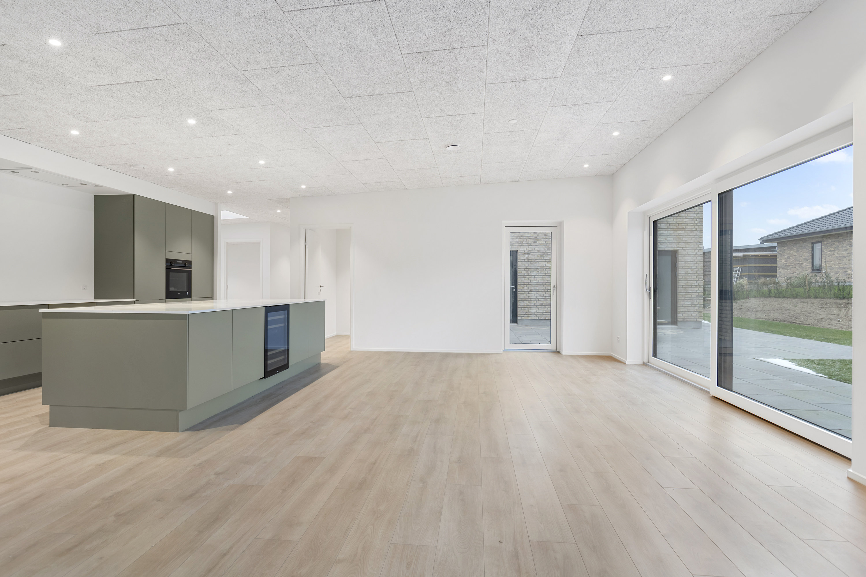 Fremhævet køkken alrum billede i fuldskærmstilstand. Billede af Gyvellunden 25, 9600 Aars