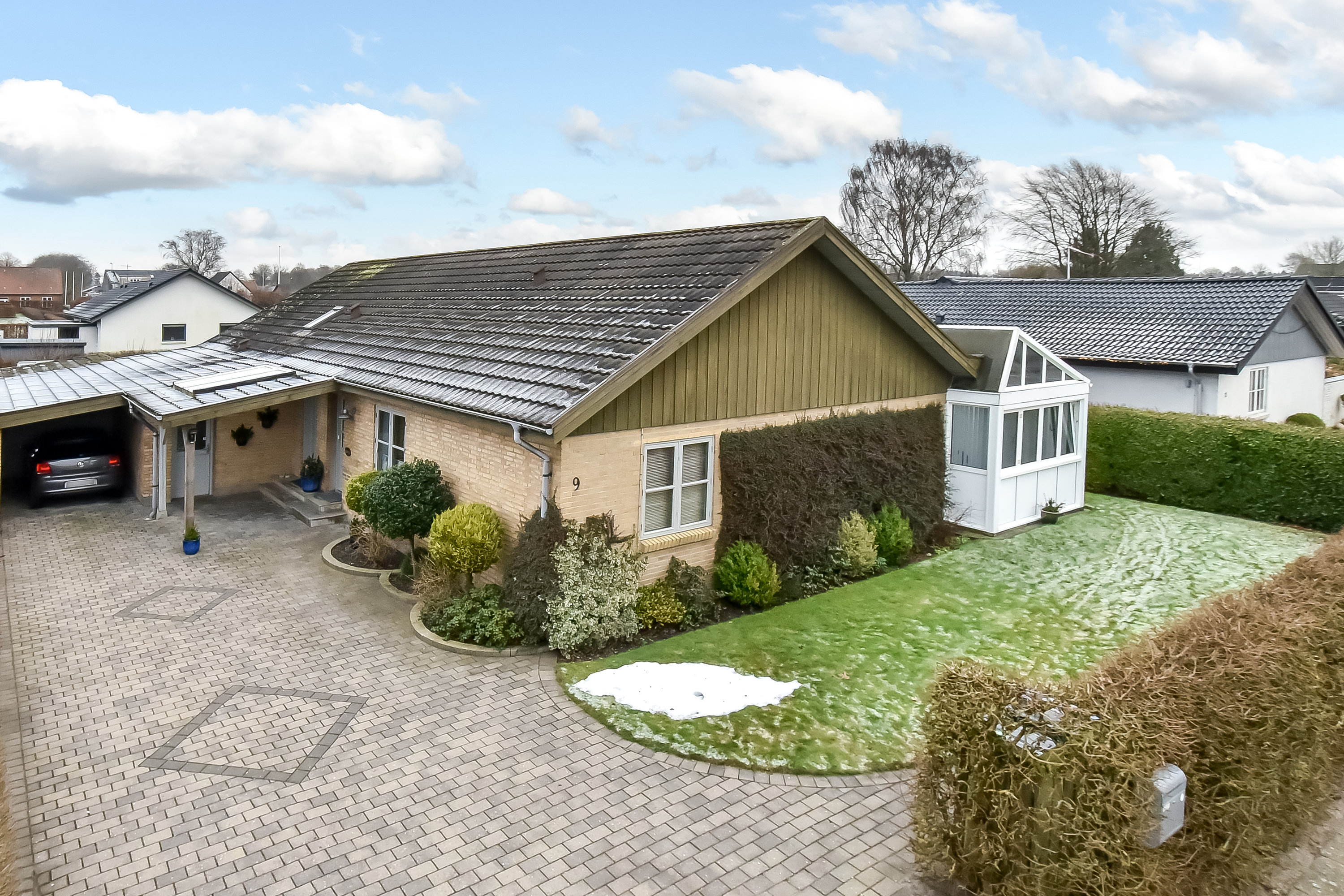 Fremhævet ejendommen billede i fuldskærmstilstand. Billede af Benediktesvej 9, Lind, 7400 Herning