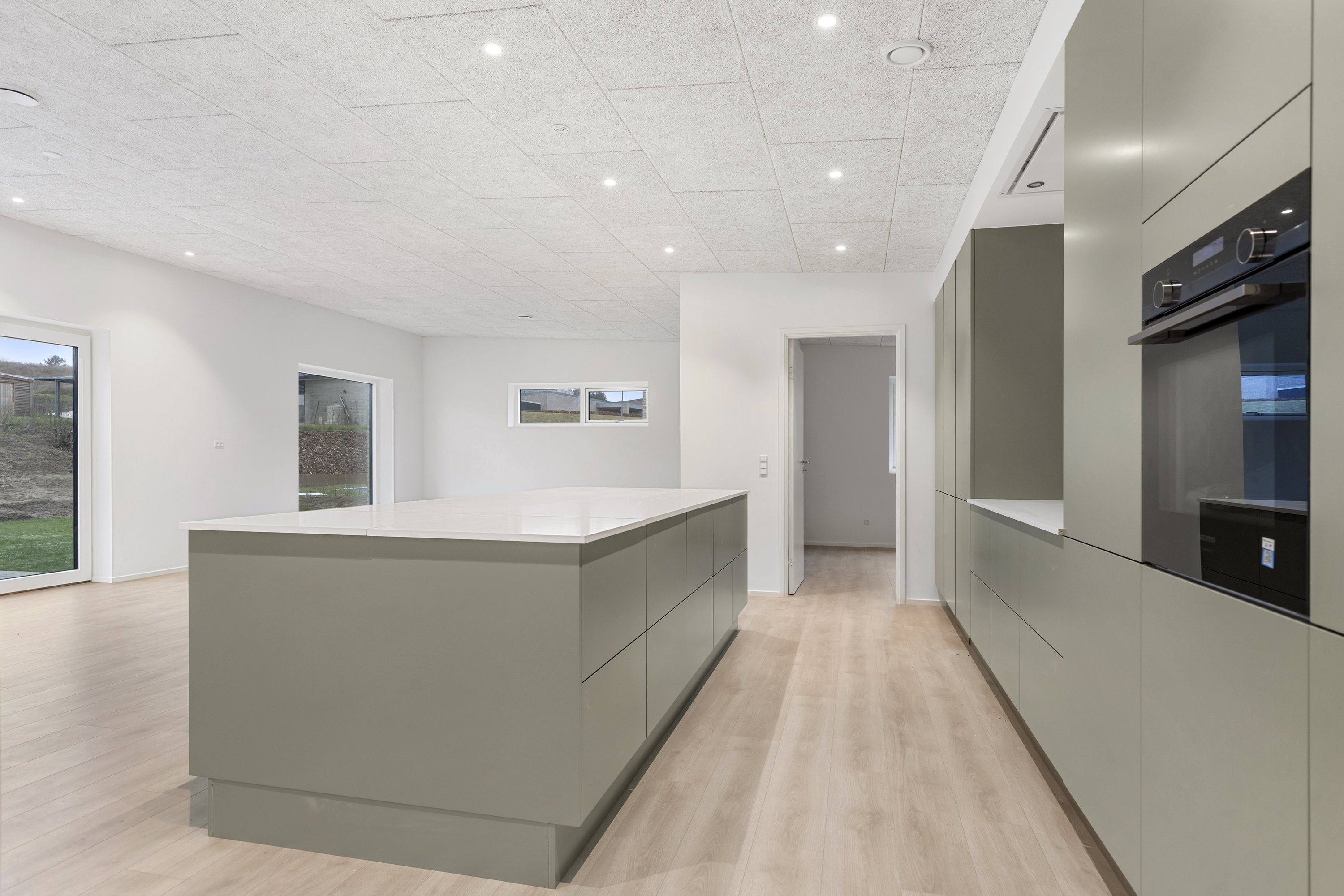 Fremhævet køkken billede i fuldskærmstilstand. Billede af Gyvellunden 25, 9600 Aars