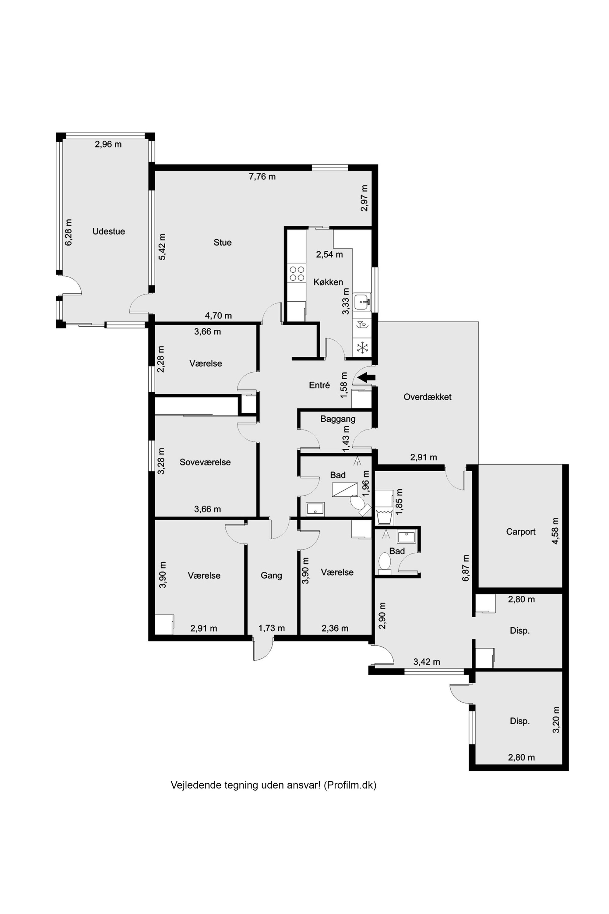 Plantegninger billede af Benediktesvej 9, Lind, 7400 Herning