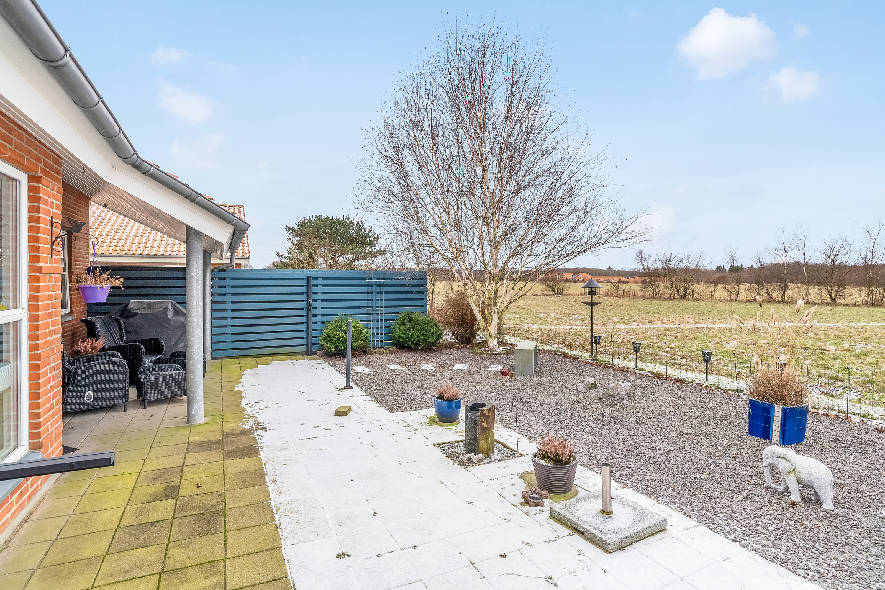 Fremhævet have billede i fuldskærmstilstand. Billede af Kongelyset 16, Mejrup, 7500 Holstebro