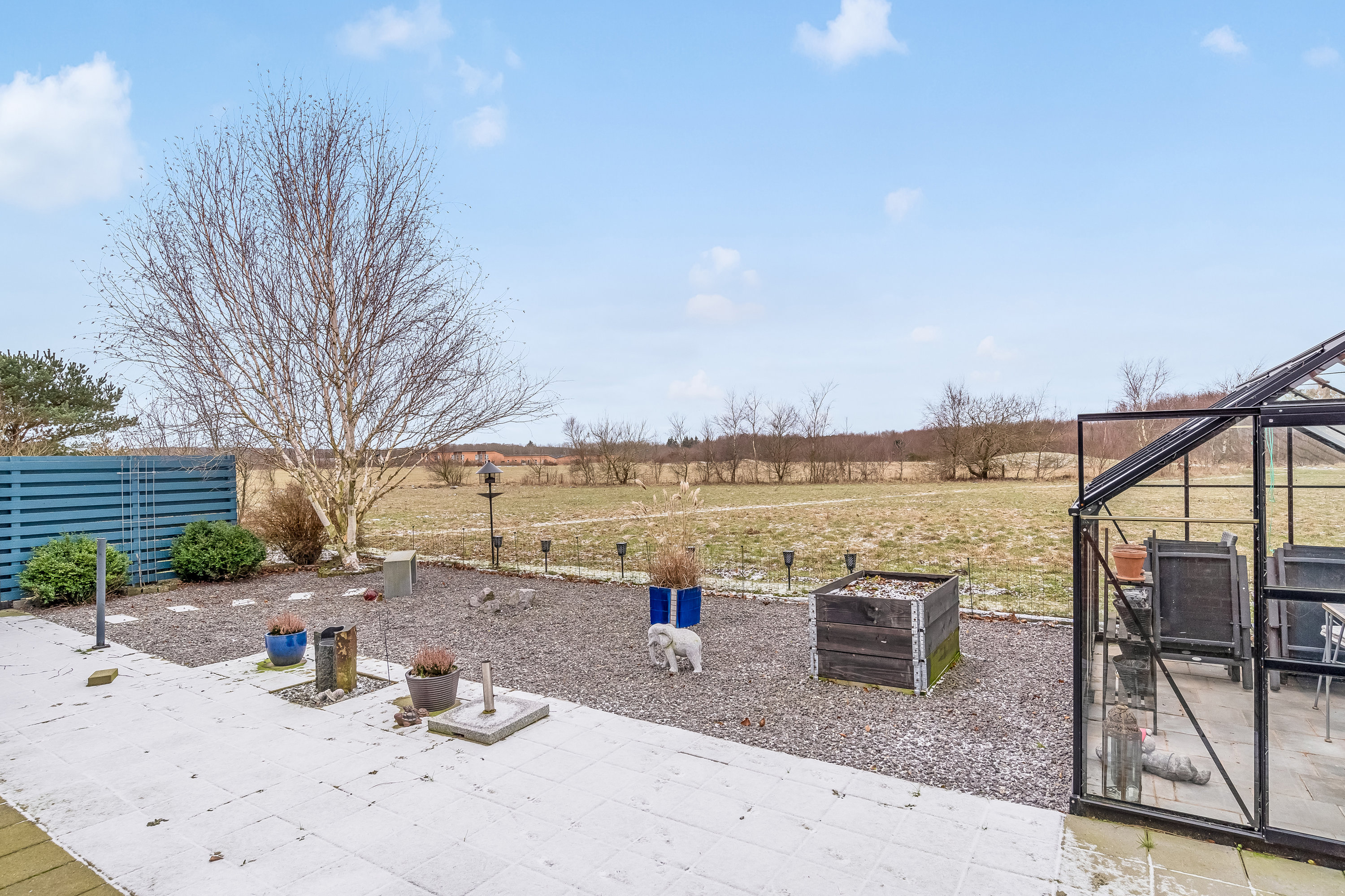 Fremhævet have billede i fuldskærmstilstand. Billede af Kongelyset 16, Mejrup, 7500 Holstebro