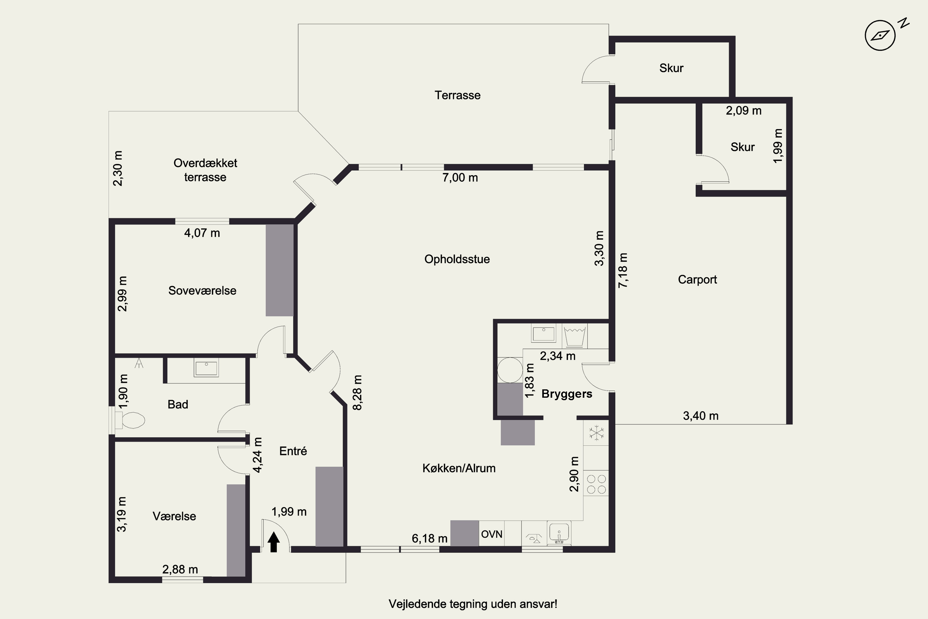 Plantegninger billede af Kongelyset 16, Mejrup, 7500 Holstebro