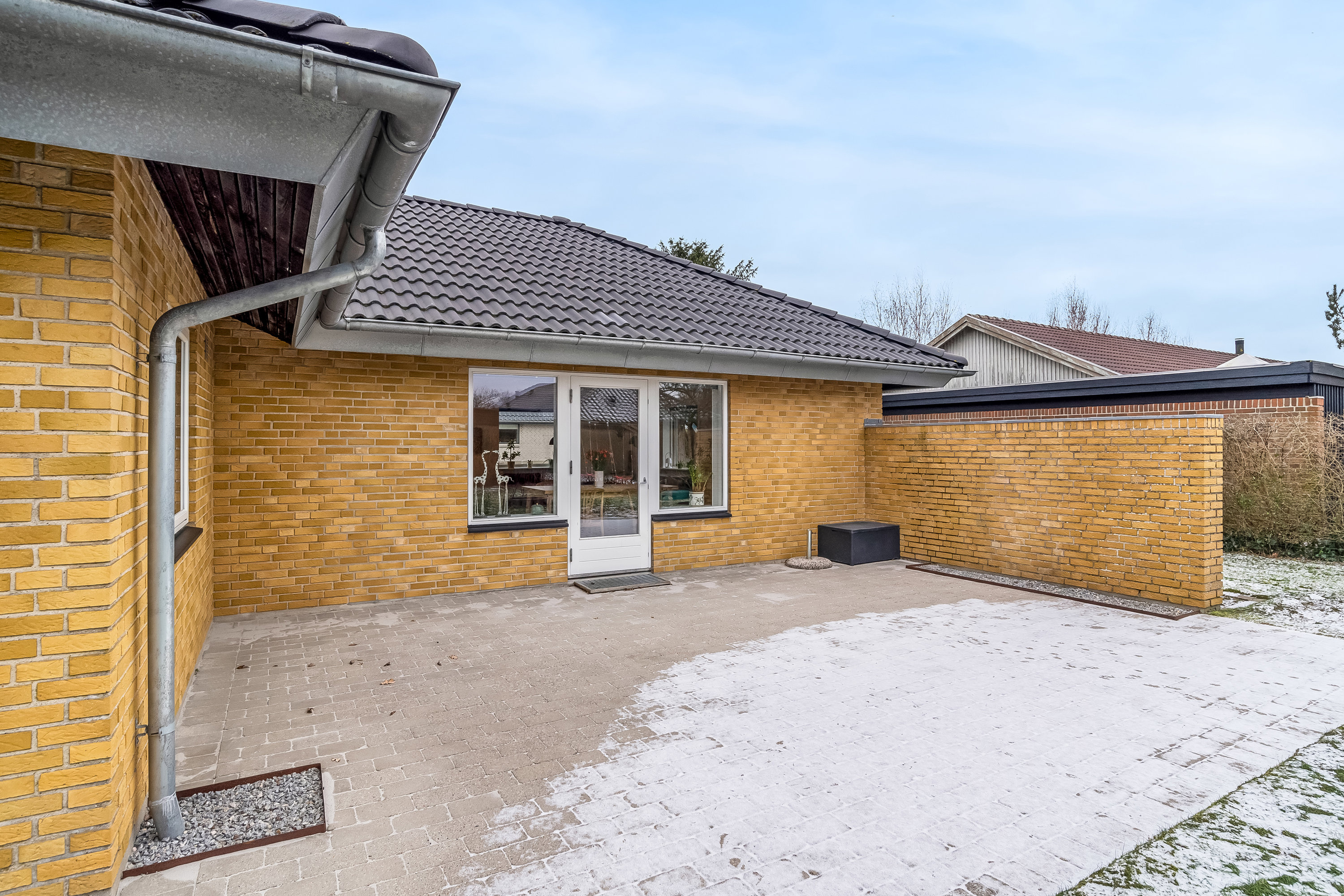 Fremhævet terrasse billede i fuldskærmstilstand. Billede af Parkvej 152, 7500 Holstebro