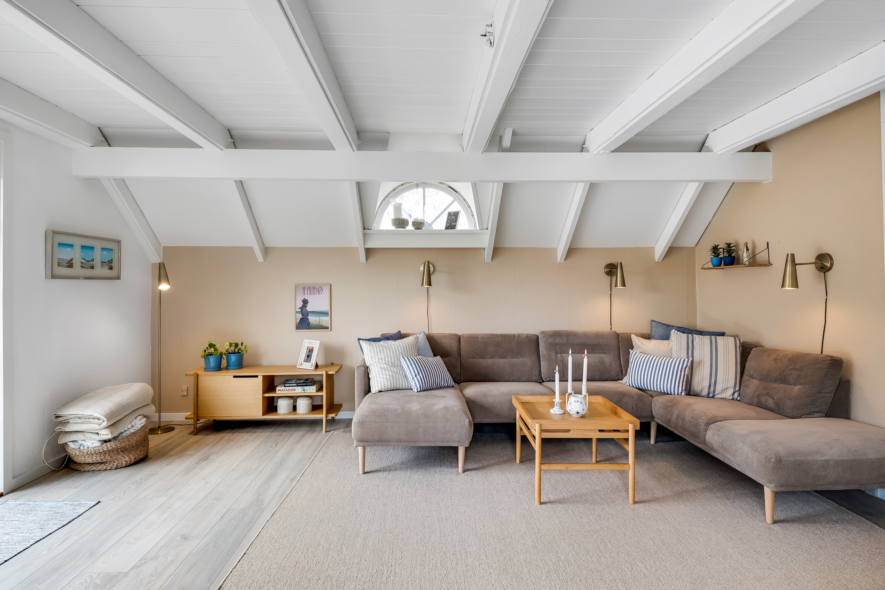 Fremhævet stue billede i fuldskærmstilstand. Billede af Duetoften 19, Rindby Strand, 6720 Fanø