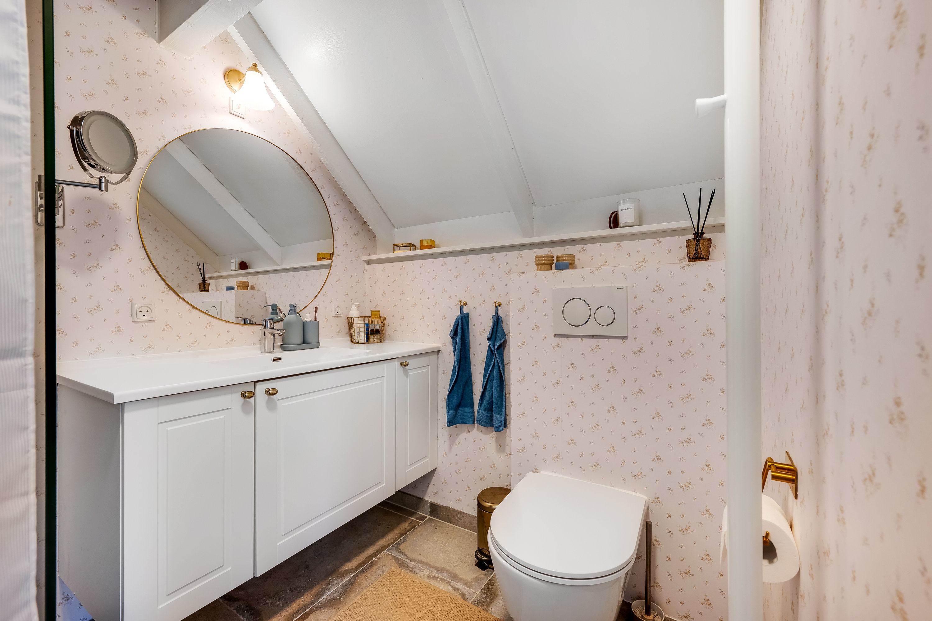 Fremhævet toilet billede i fuldskærmstilstand. Billede af Duetoften 19, Rindby Strand, 6720 Fanø