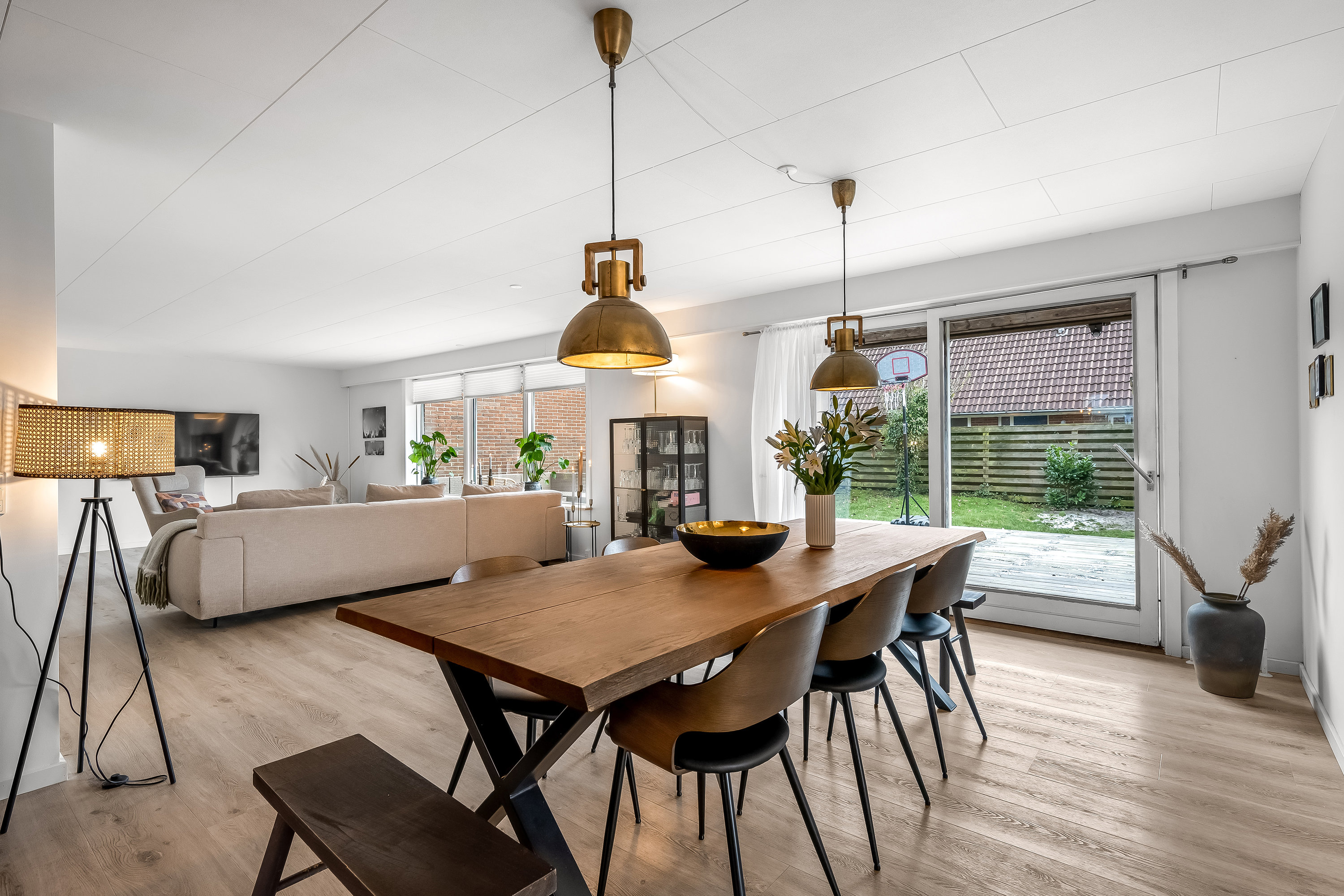 Fremhævet stue billede i fuldskærmstilstand. Billede af Kløverengen 5, Nordby, 6720 Fanø