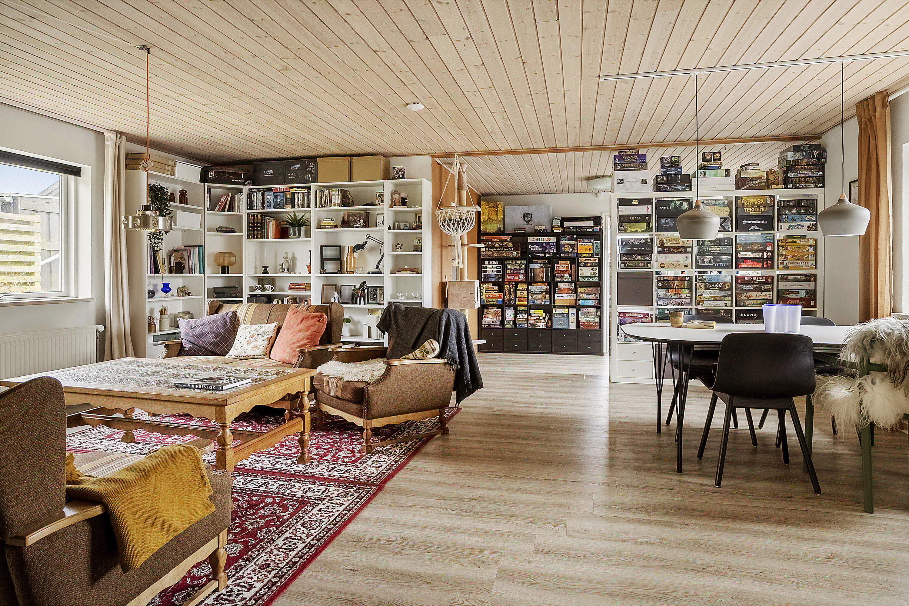 Fremhævet stue billede i fuldskærmstilstand. Billede af Carl Günthers Vej 20, 8700 Horsens