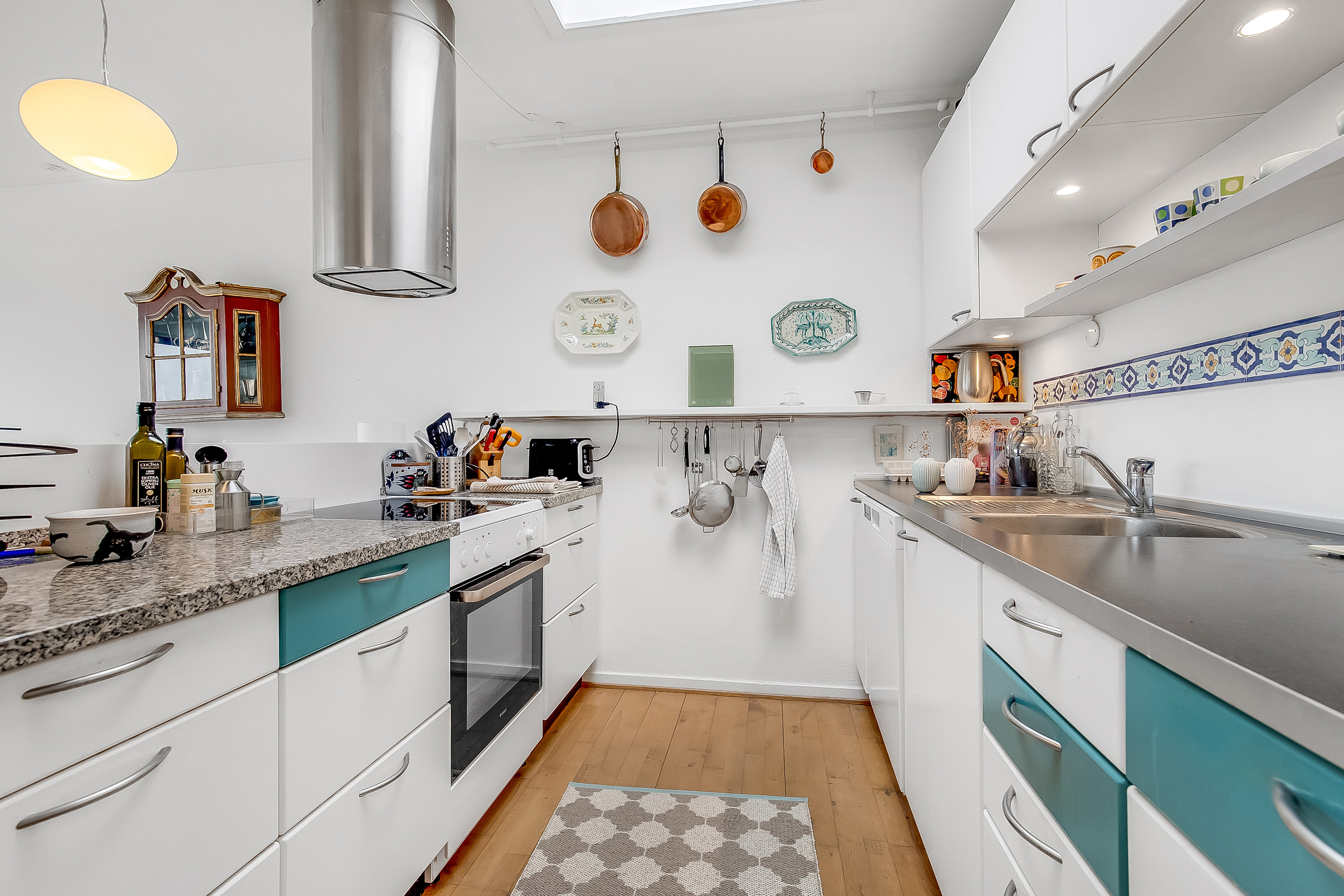 Fremhævet køkken billede i fuldskærmstilstand. Billede af Terrasseparken 5, Strandhuse, 6000 Kolding