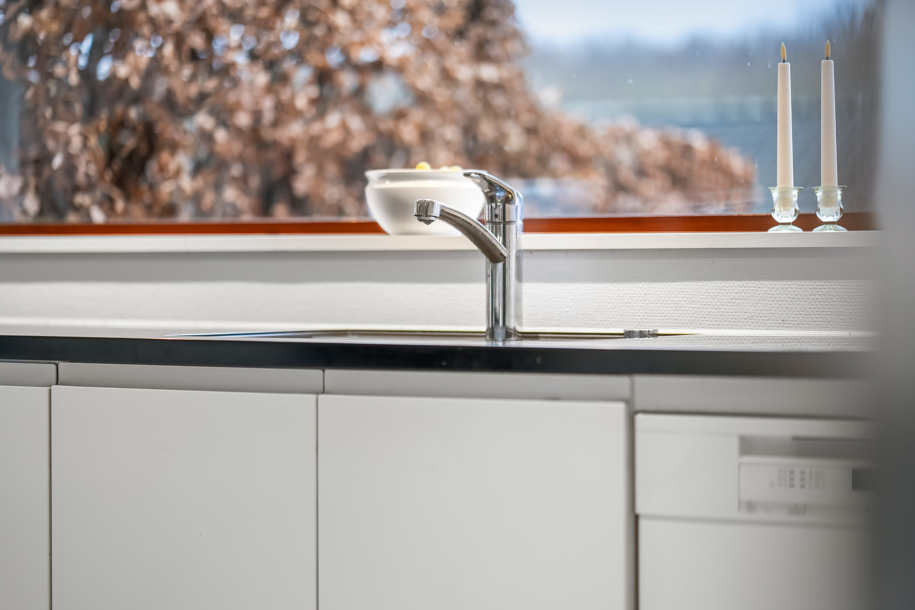 Fremhævet køkken billede i fuldskærmstilstand. Billede af Bombakken 84, 3320 Skævinge