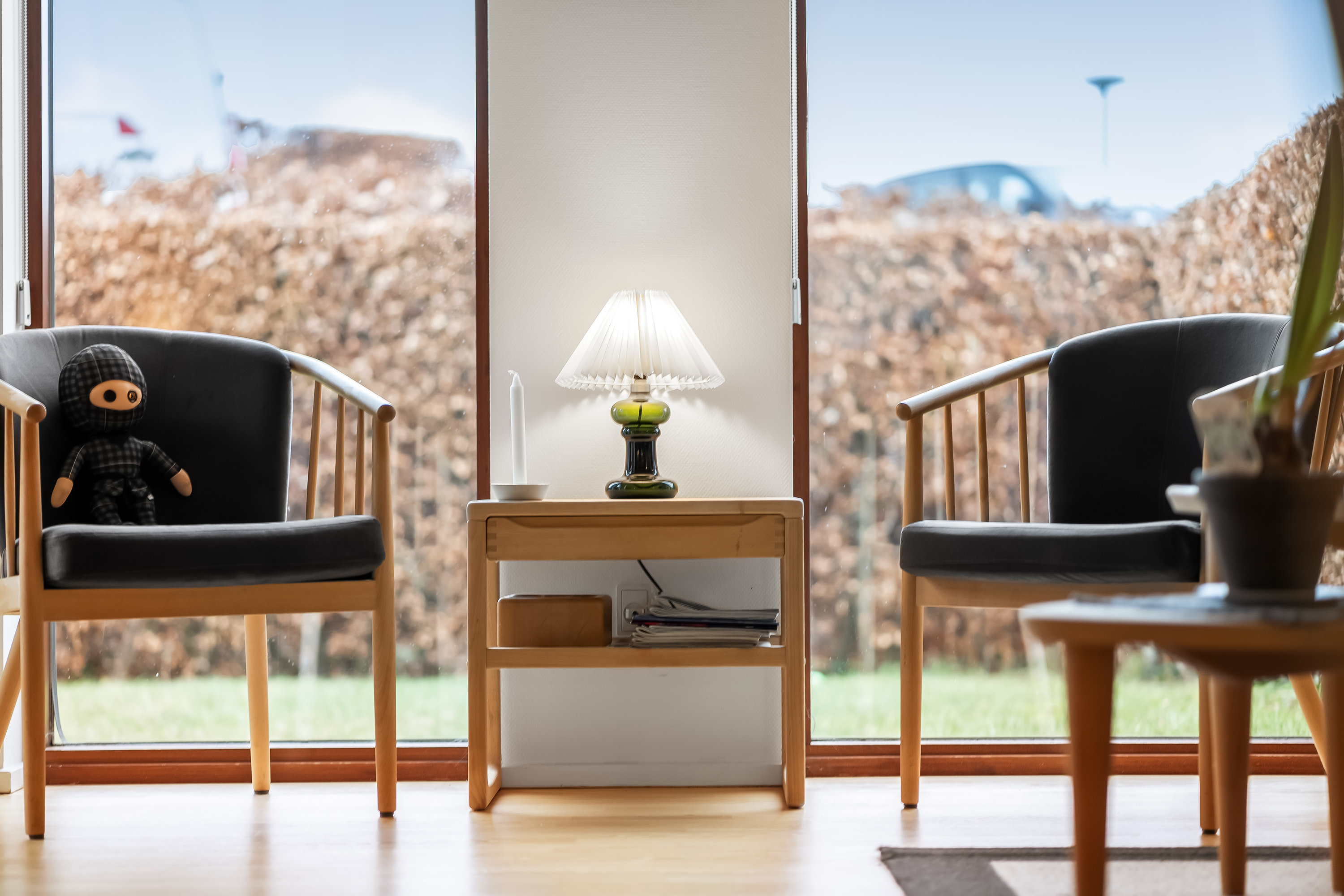 Fremhævet stue billede i fuldskærmstilstand. Billede af Bombakken 84, 3320 Skævinge