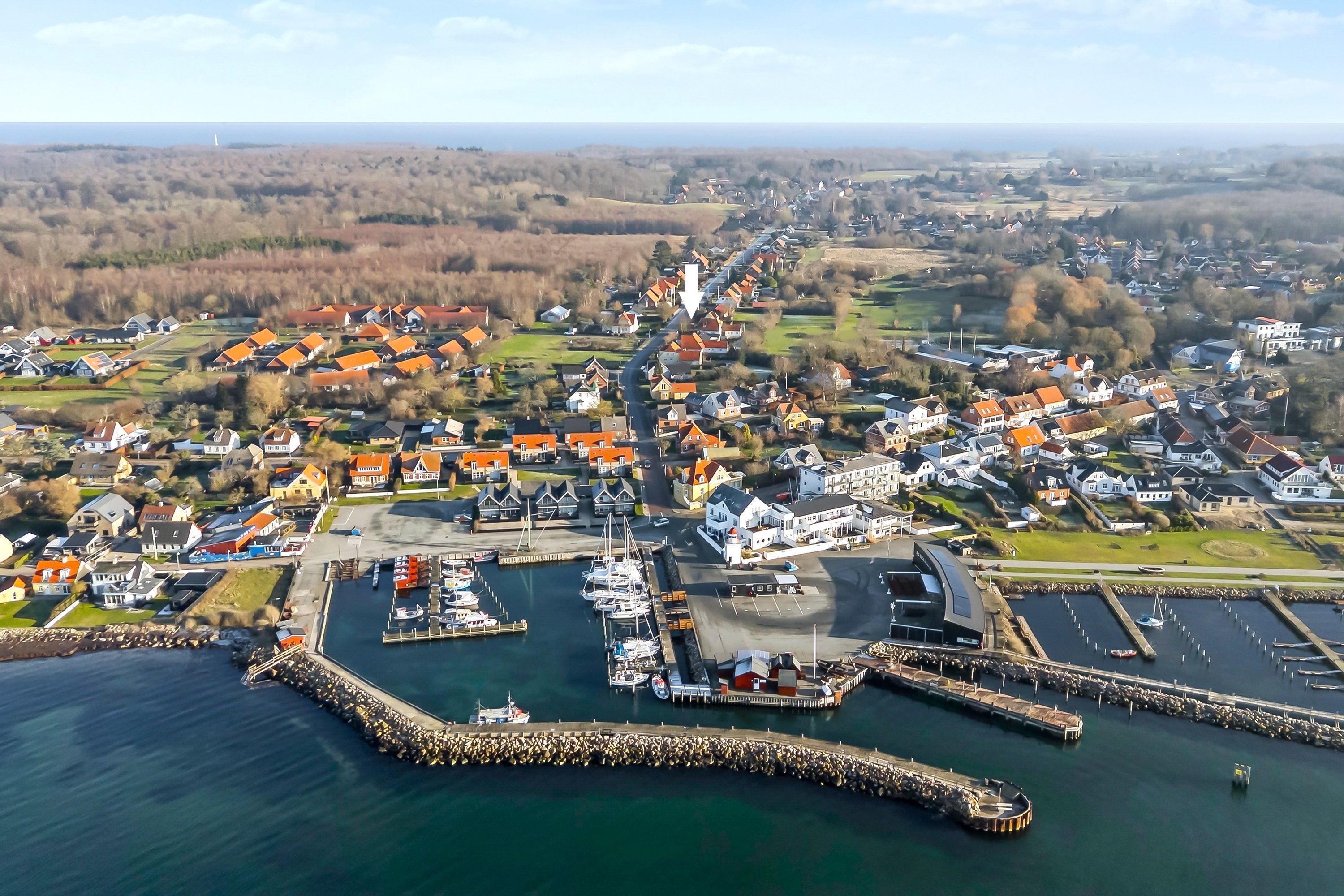 Fremhævet  billede i fuldskærmstilstand. Billede af Østergade 12, Lohals, 5953 Tranekær