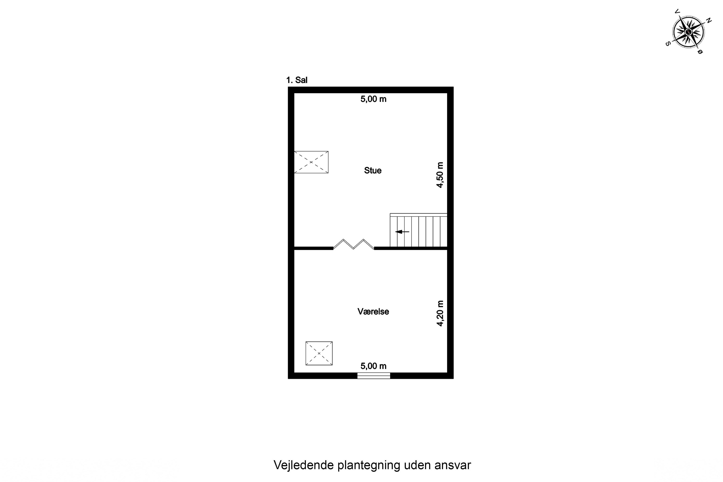 Plantegninger billede af Storegade 49, Bramming, 6740 Bramming