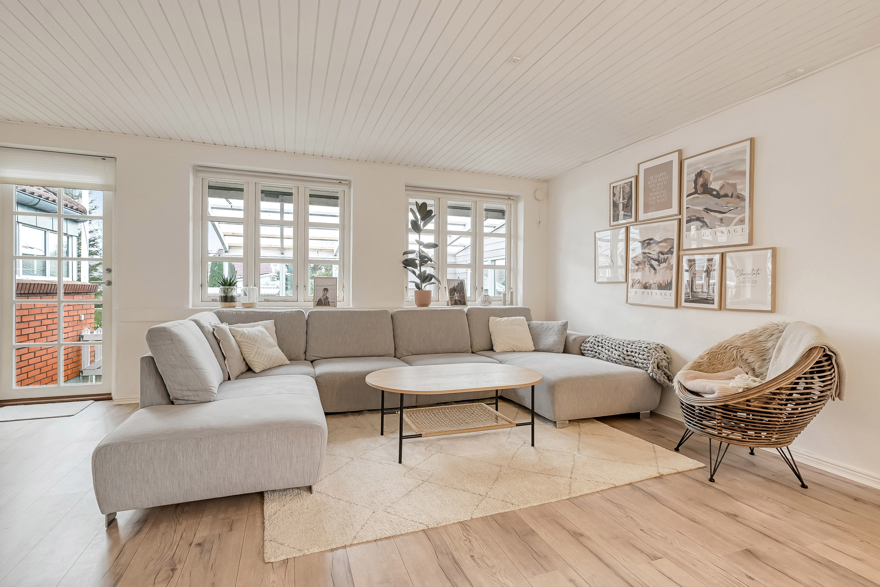 Fremhævet stue billede i fuldskærmstilstand. Billede af Kirkegade 5E, Bramming, 6740 Bramming