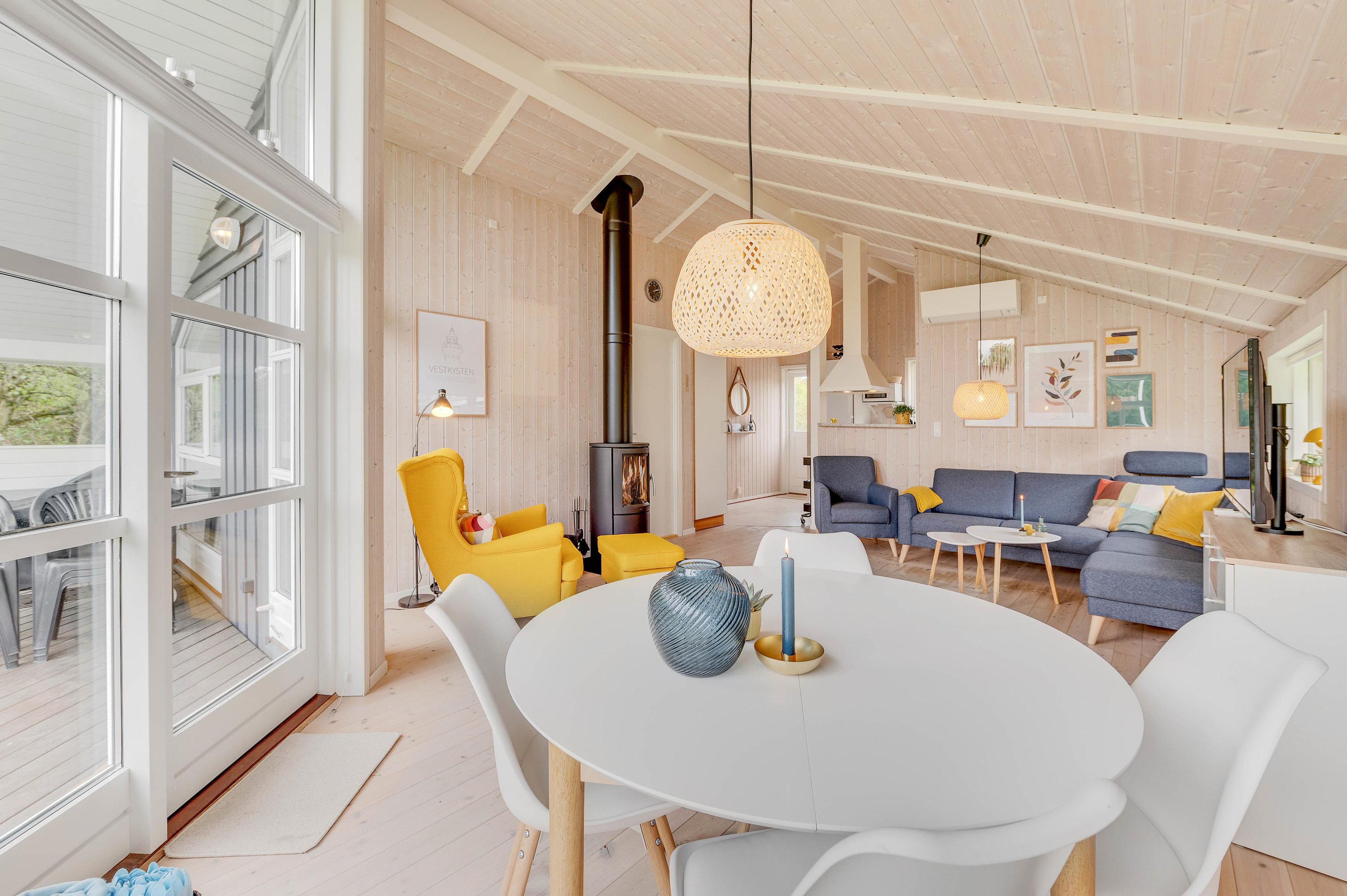 Fremhævet  billede i fuldskærmstilstand. Billede af Rørsangervej 6, Lodbj Hede, 6950 Ringkøbing