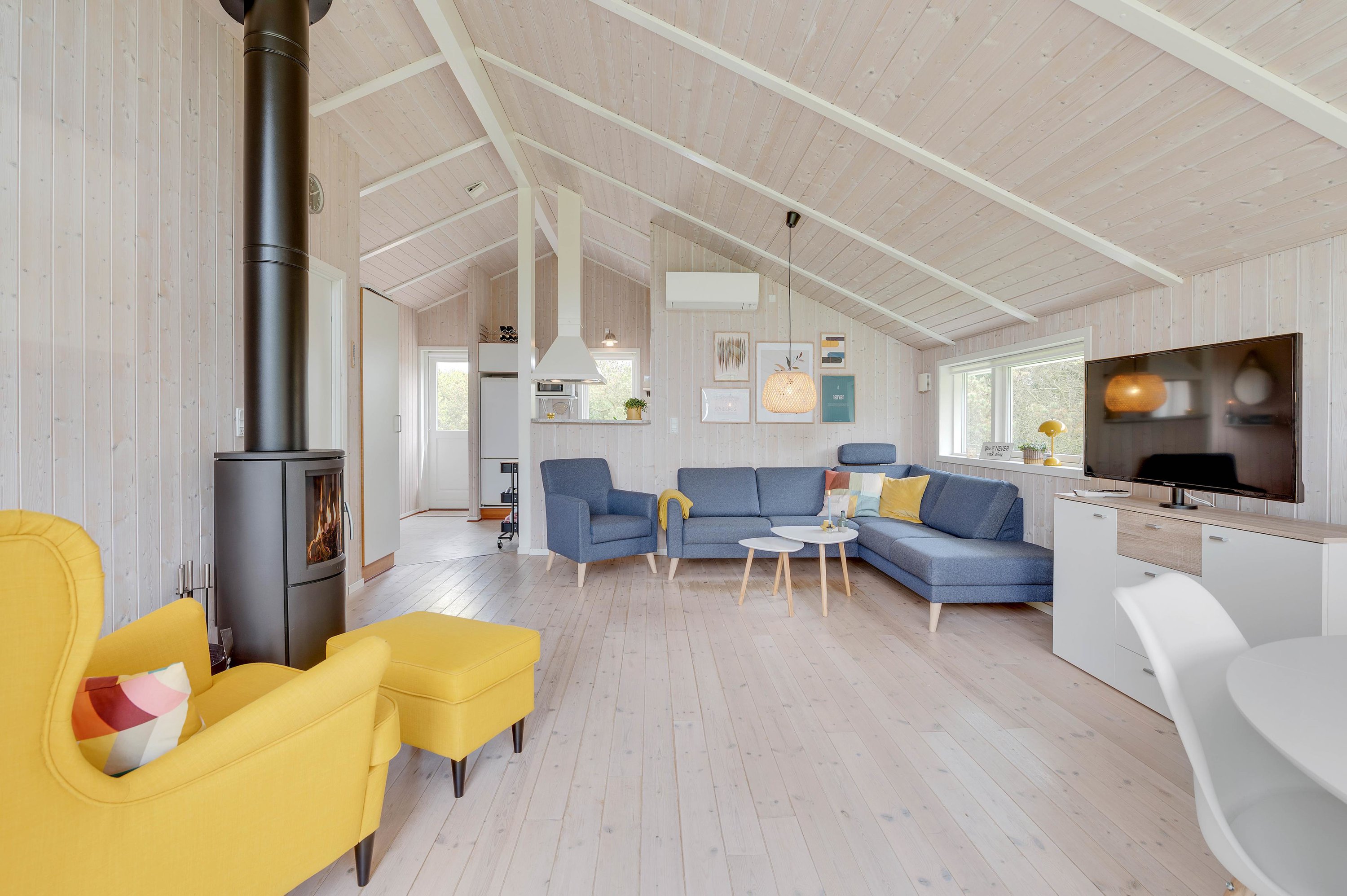 Fremhævet  billede i fuldskærmstilstand. Billede af Rørsangervej 6, Lodbj Hede, 6950 Ringkøbing