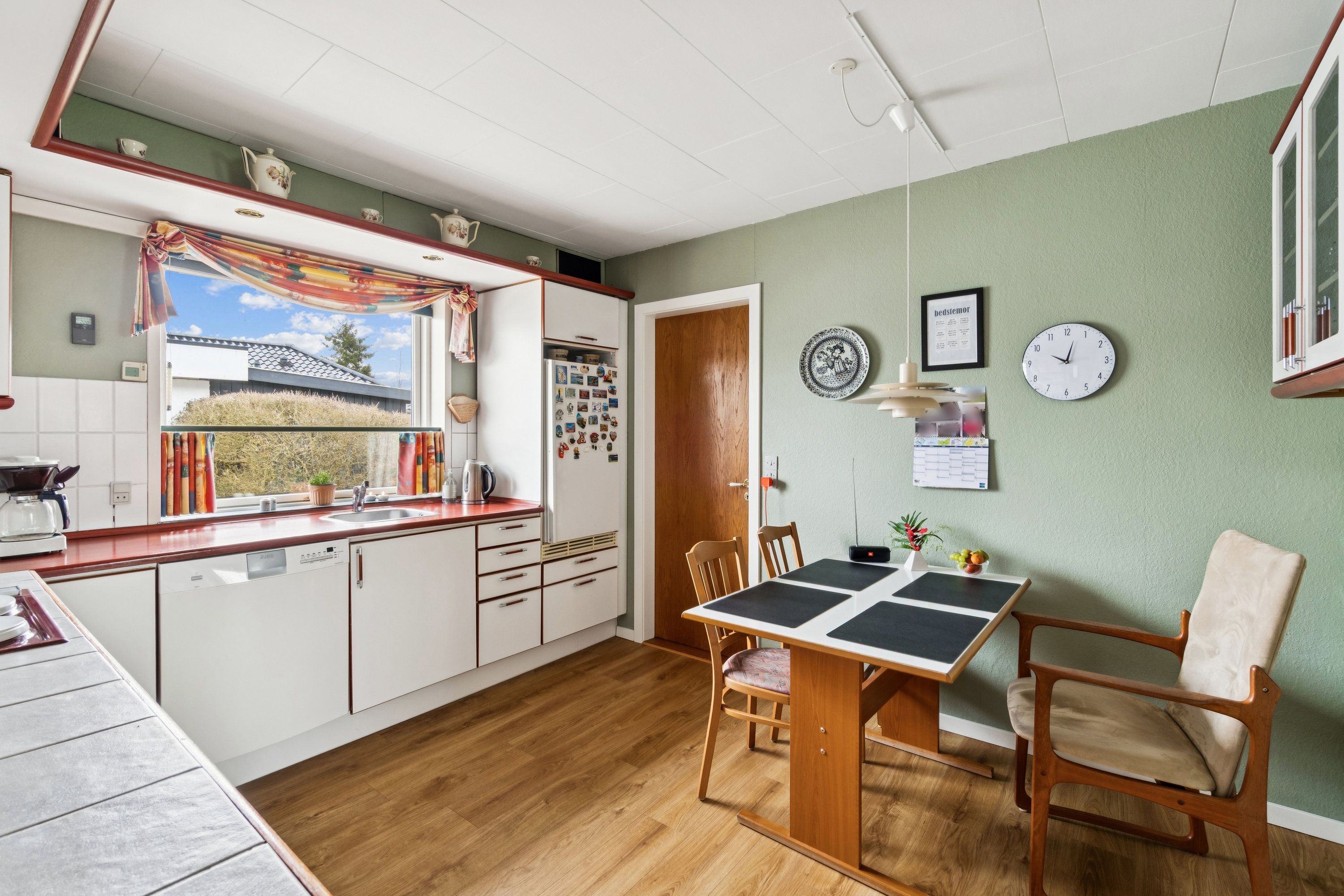 Fremhævet køkken billede i fuldskærmstilstand. Billede af Bygmarken 9, 6771 Gredstedbro