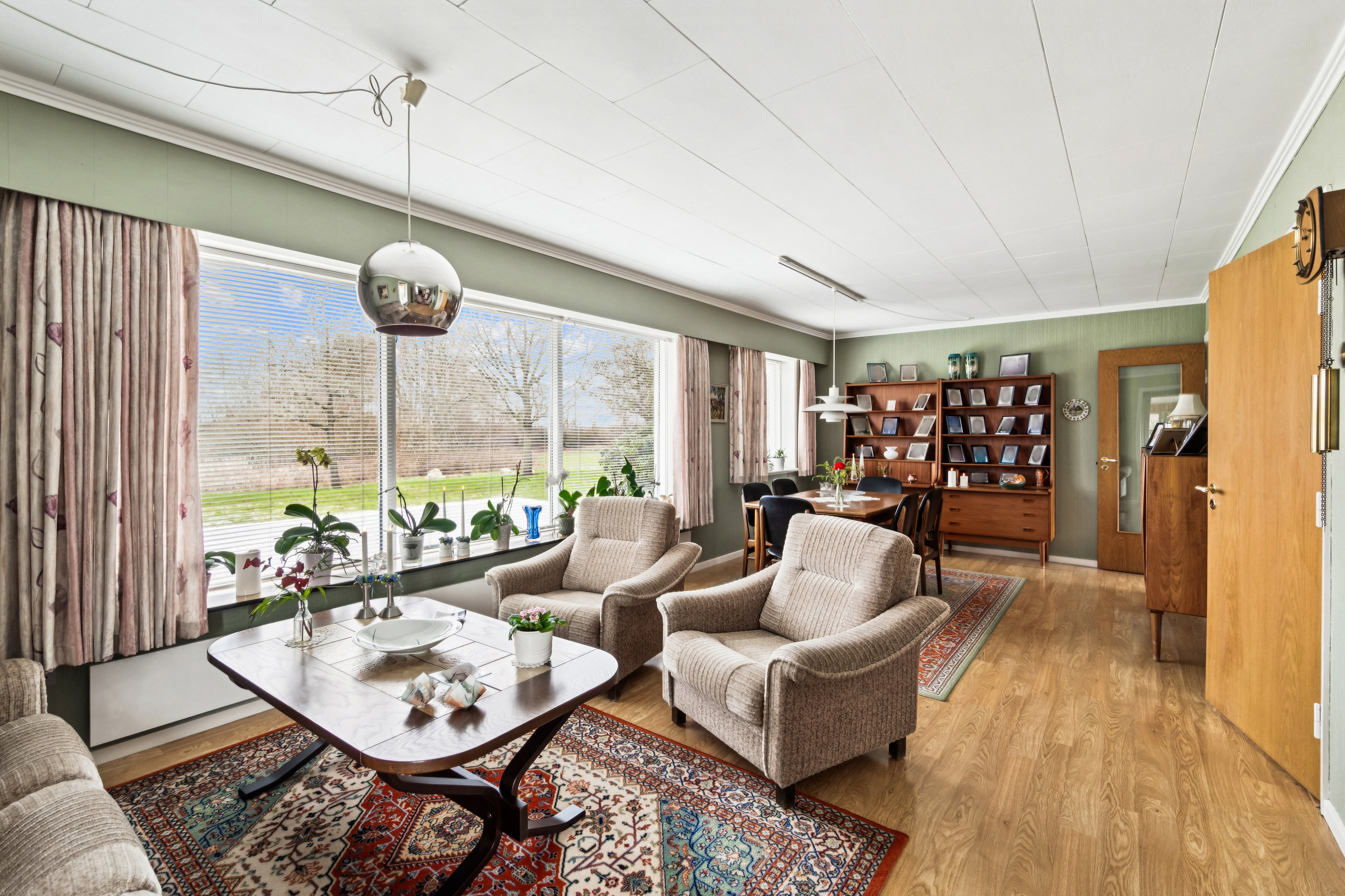 Fremhævet stue billede i fuldskærmstilstand. Billede af Bygmarken 9, 6771 Gredstedbro