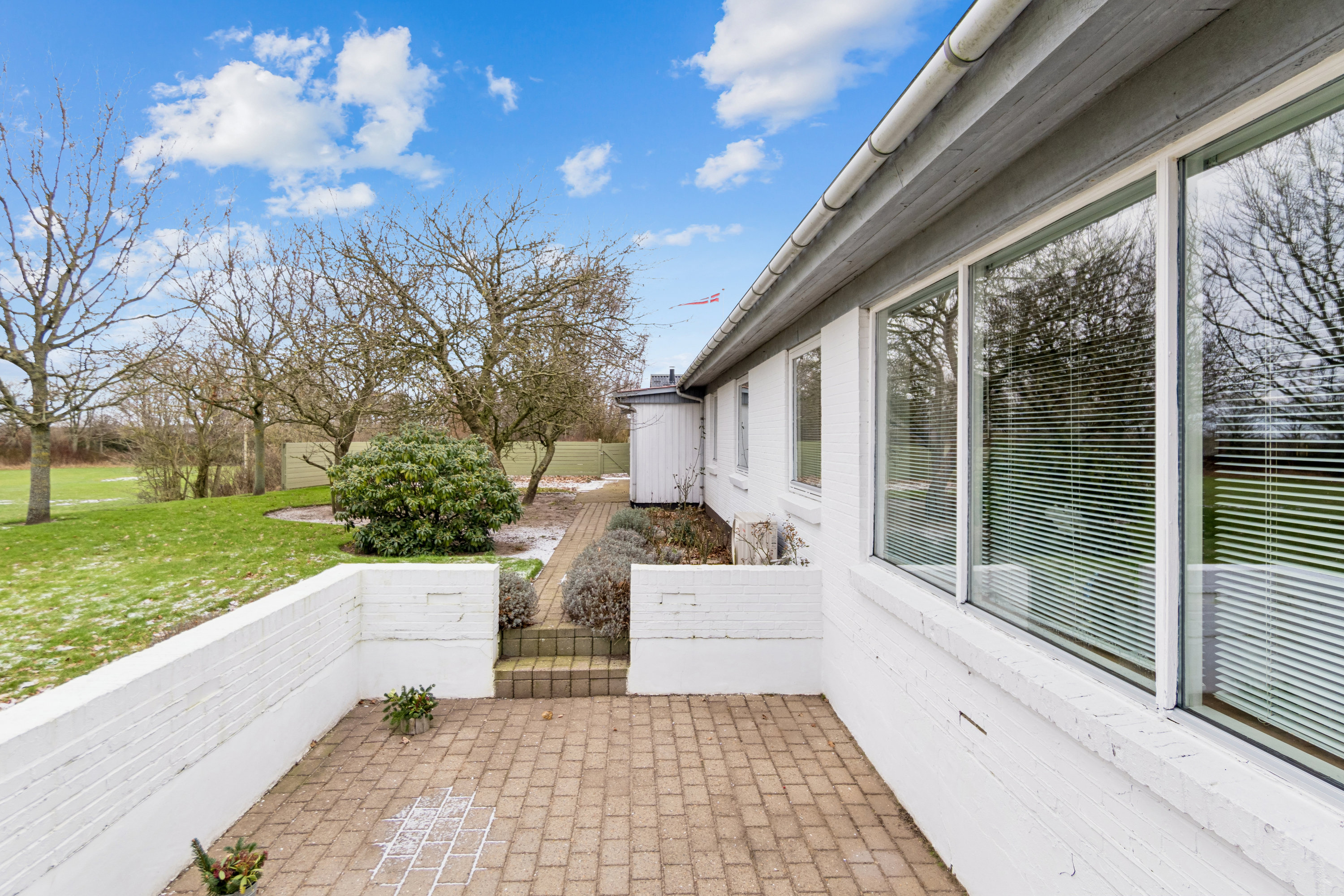 Fremhævet terrasse billede i fuldskærmstilstand. Billede af Bygmarken 9, 6771 Gredstedbro