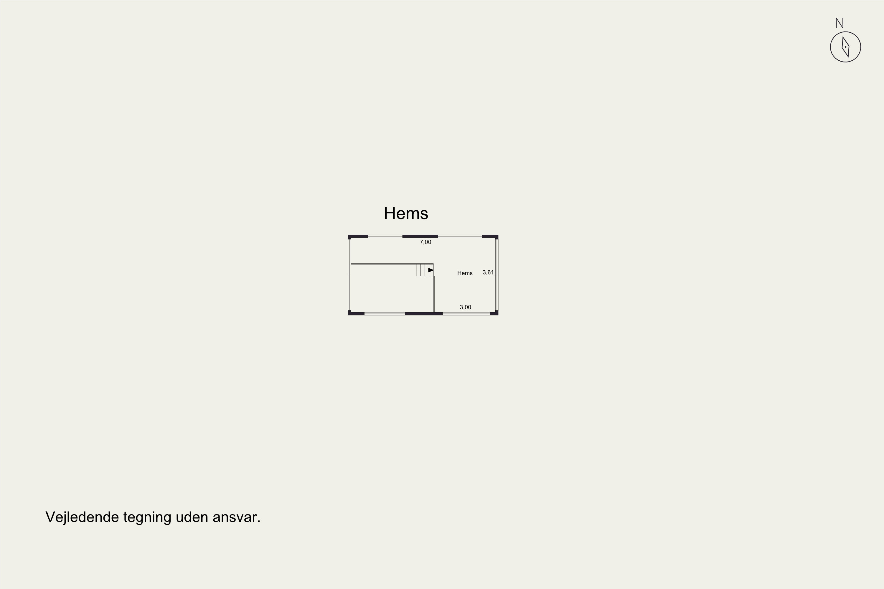 Plantegninger billede af Rosenvej 18, Trørød, 2950 Vedbæk