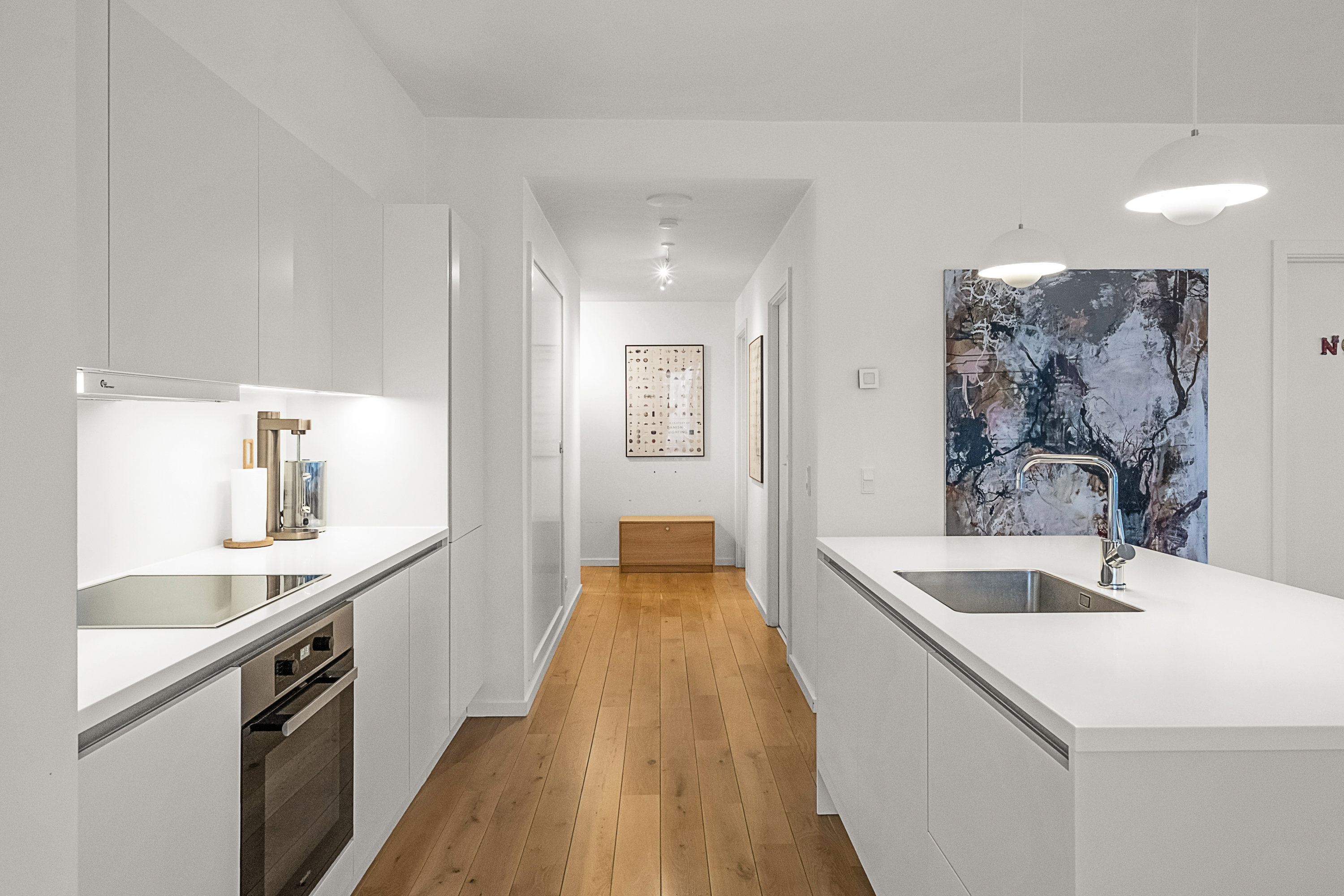 Fremhævet køkken alrum billede i fuldskærmstilstand. Billede af Esther Aggebos Gade 30, 1. 4., 8000 Aarhus C