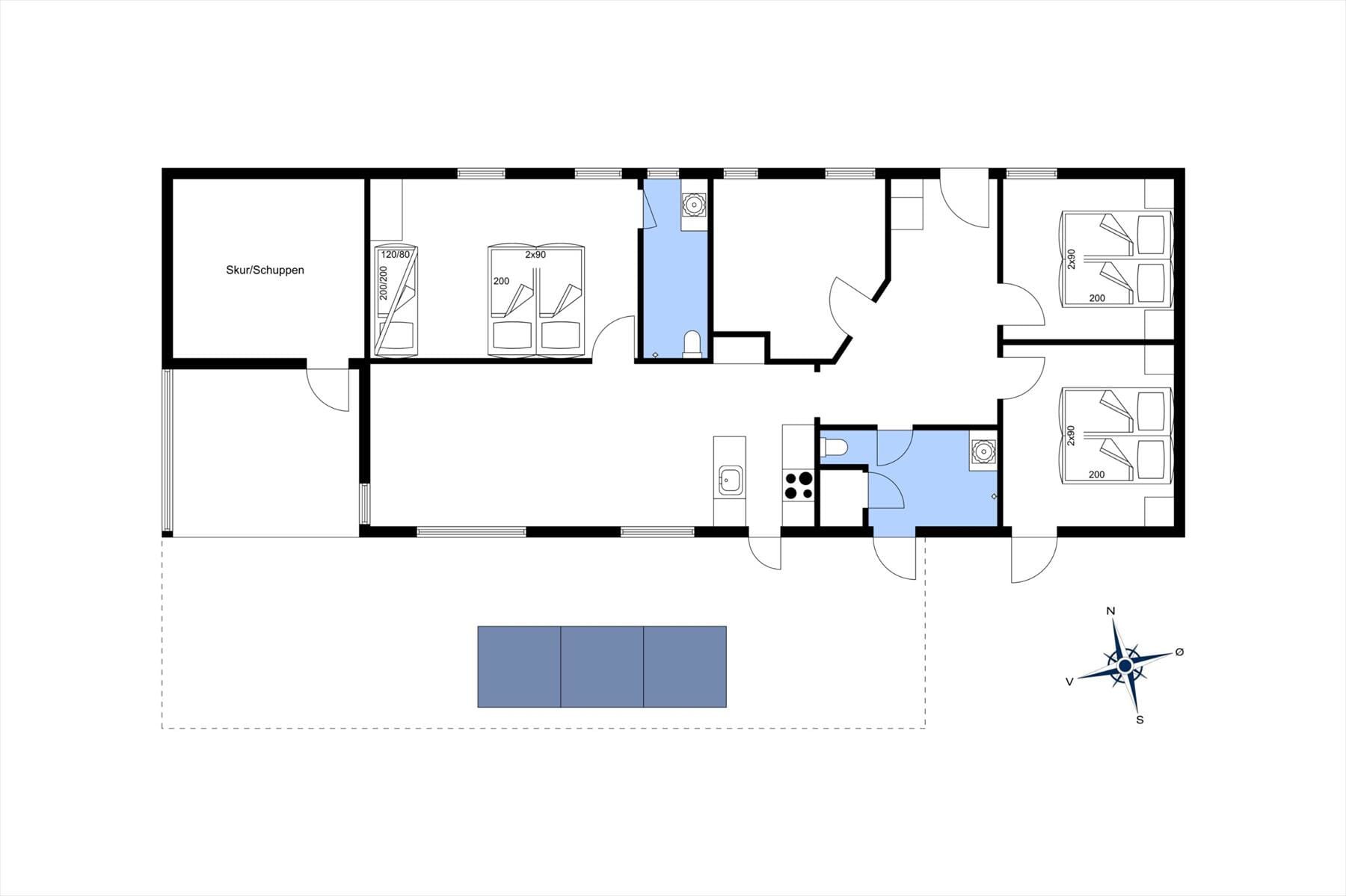 Plantegninger billede af Frans Julius Vej 7, Søndervig, 6950 Ringkøbing