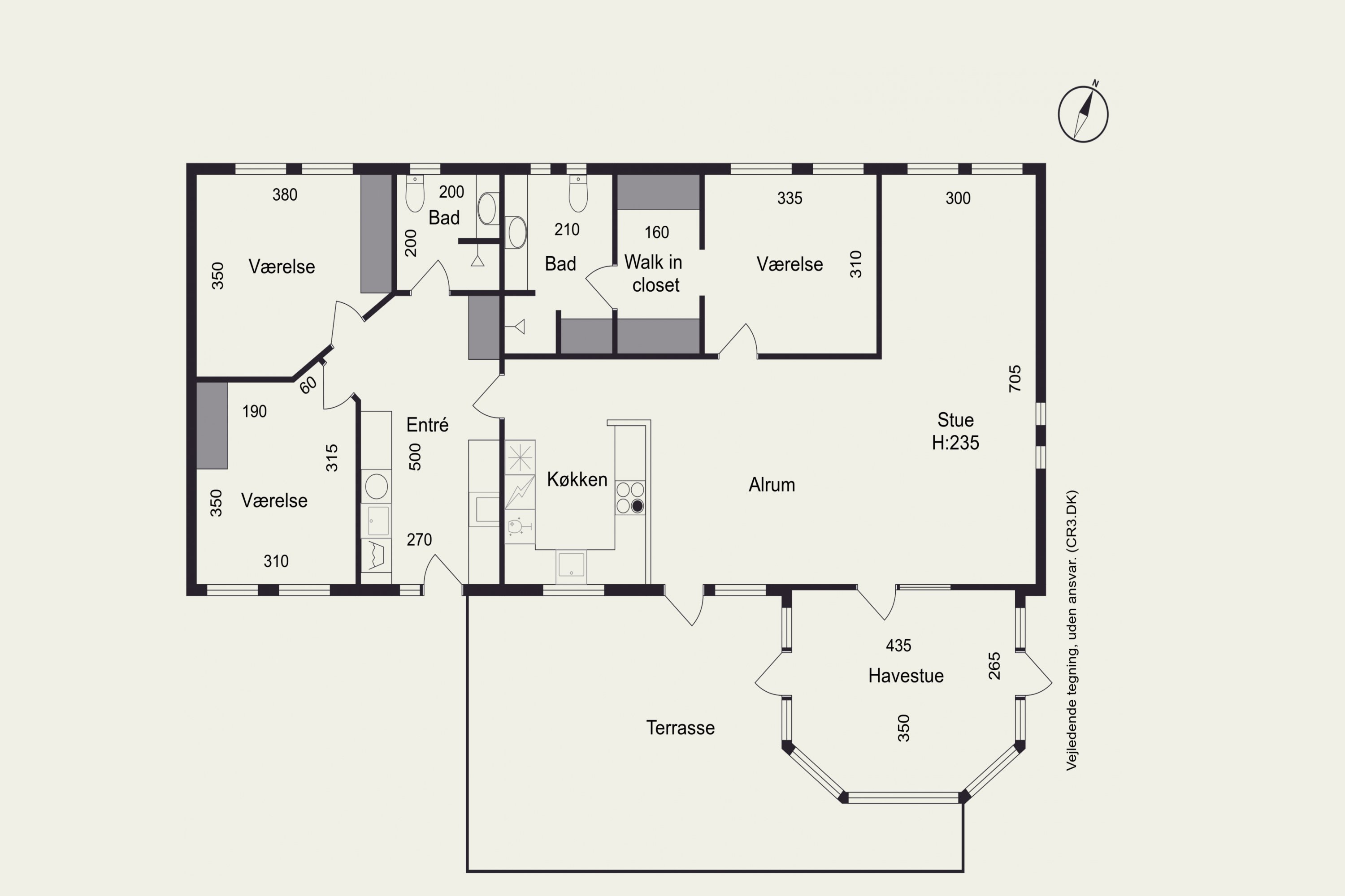 Plantegninger billede af Stjernedalen 19, 4300 Holbæk