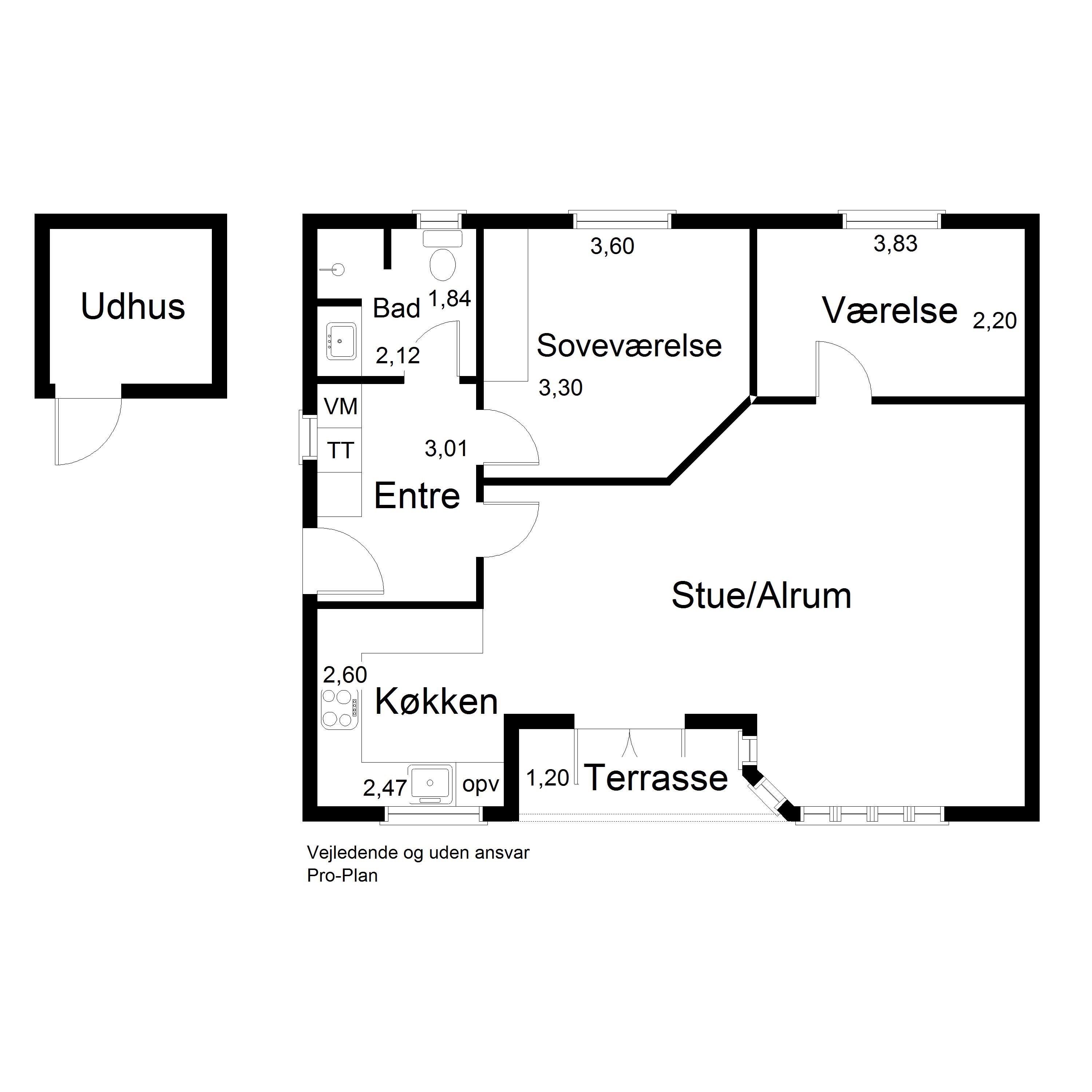 Plantegninger billede af Tiliavej 7, 4850 Stubbekøbing