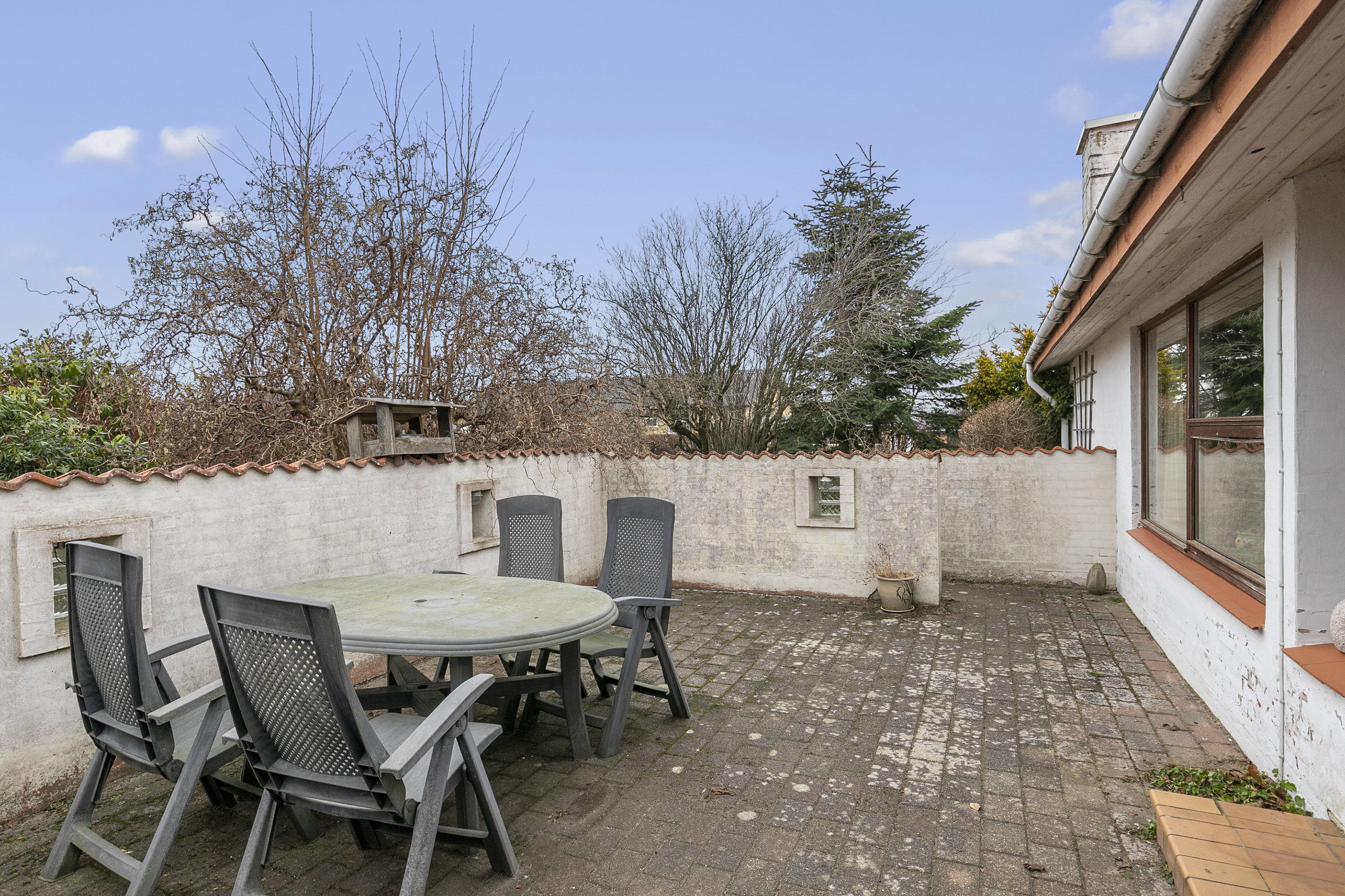 Fremhævet terrasse billede i fuldskærmstilstand. Billede af Frederiksgade 100, 9700 Brønderslev