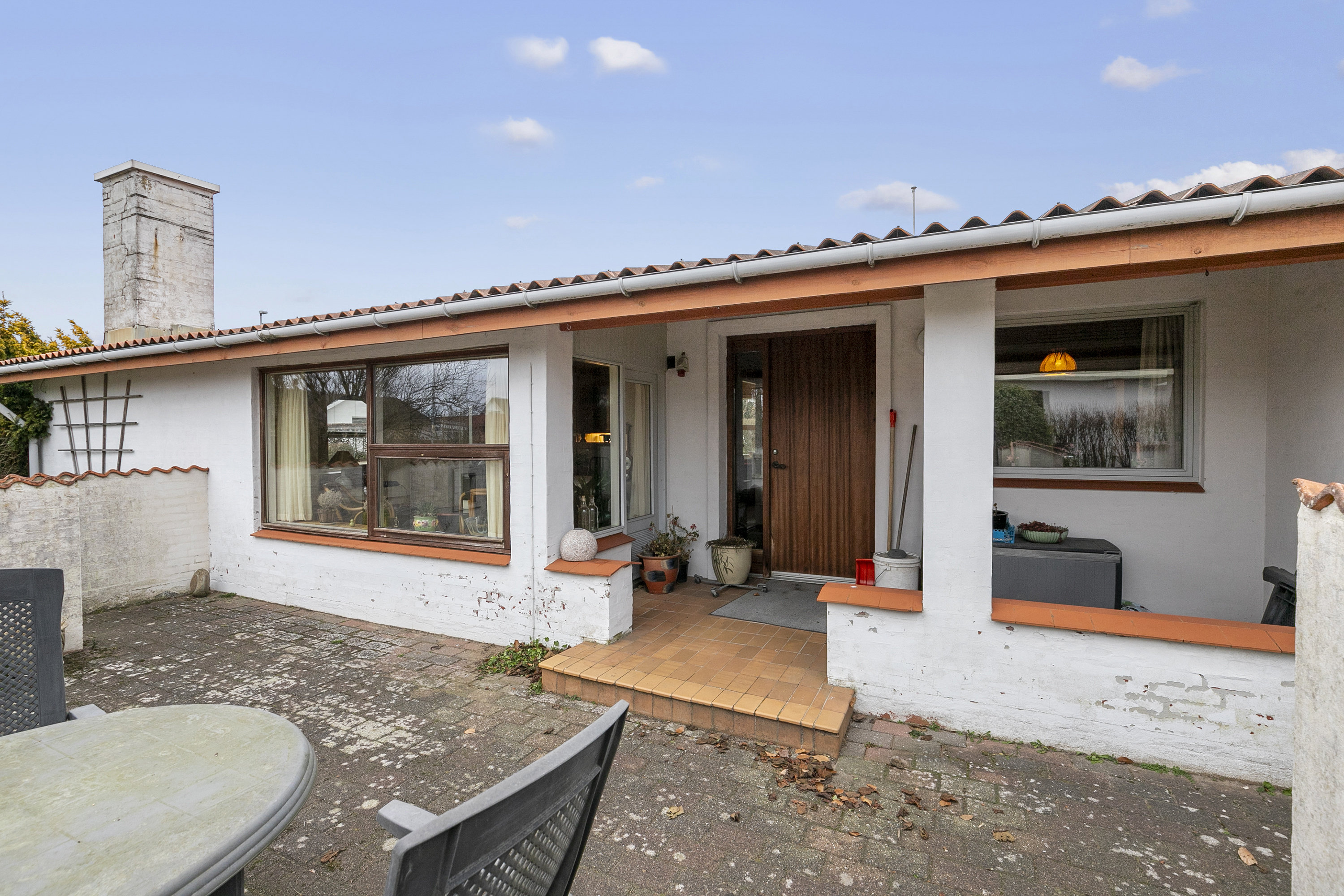 Fremhævet terrasse billede i fuldskærmstilstand. Billede af Frederiksgade 100, 9700 Brønderslev