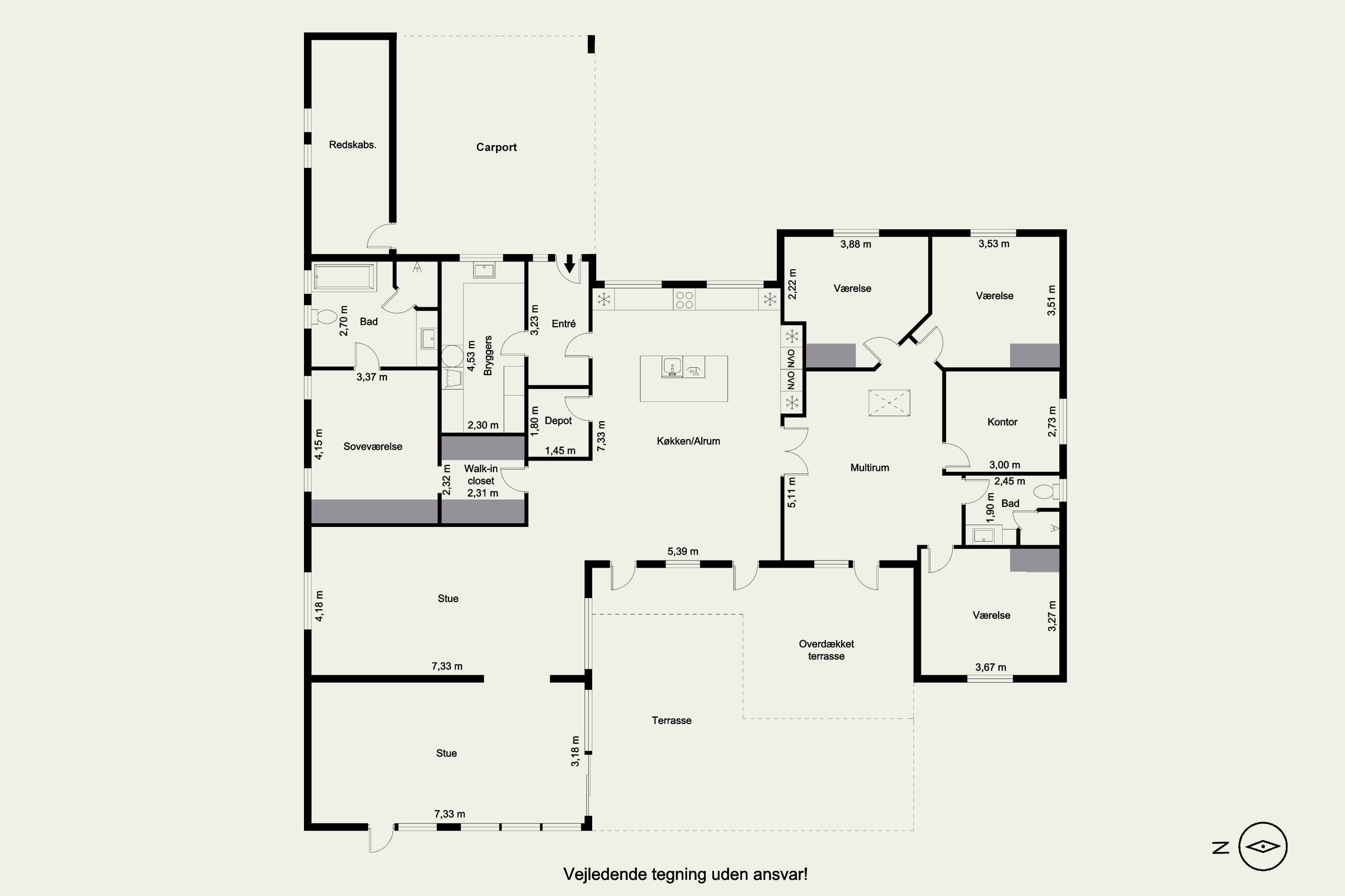 Plantegninger billede af Bispehaven 34, 9440 Aabybro