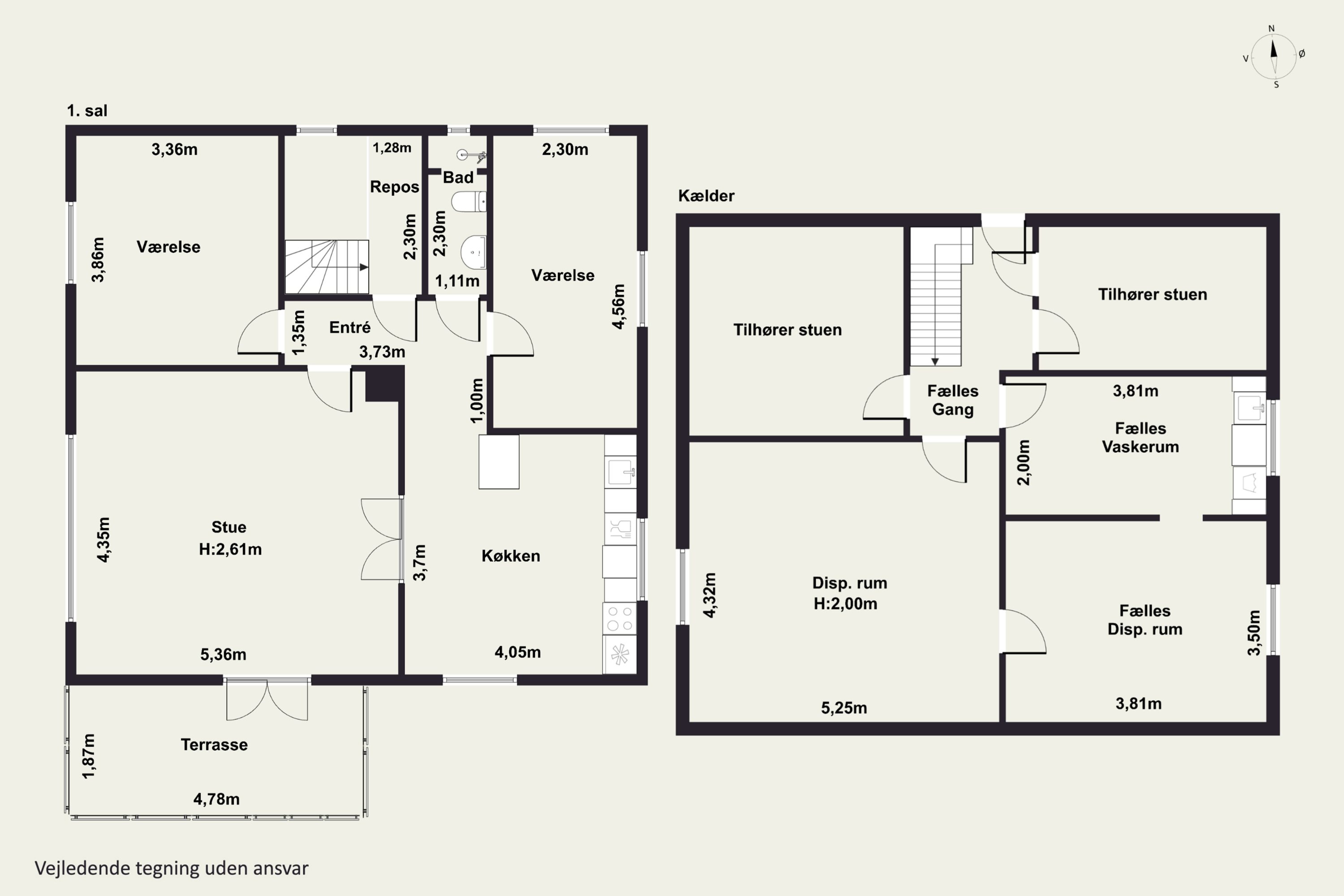 Plantegninger billede af Christiansdal 38, 1., 2610 Rødovre