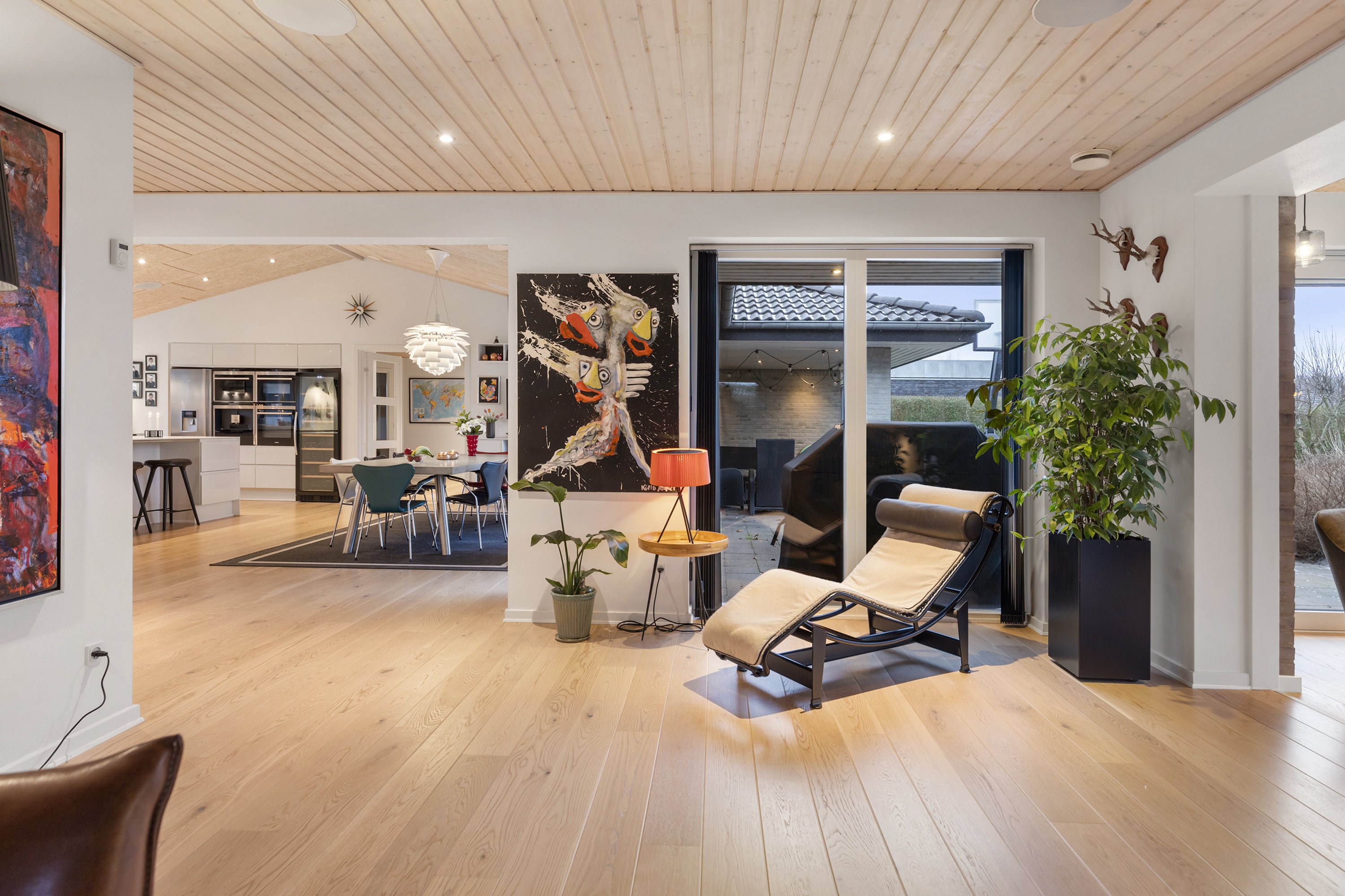 Fremhævet stue billede i fuldskærmstilstand. Billede af Bispehaven 34, 9440 Aabybro