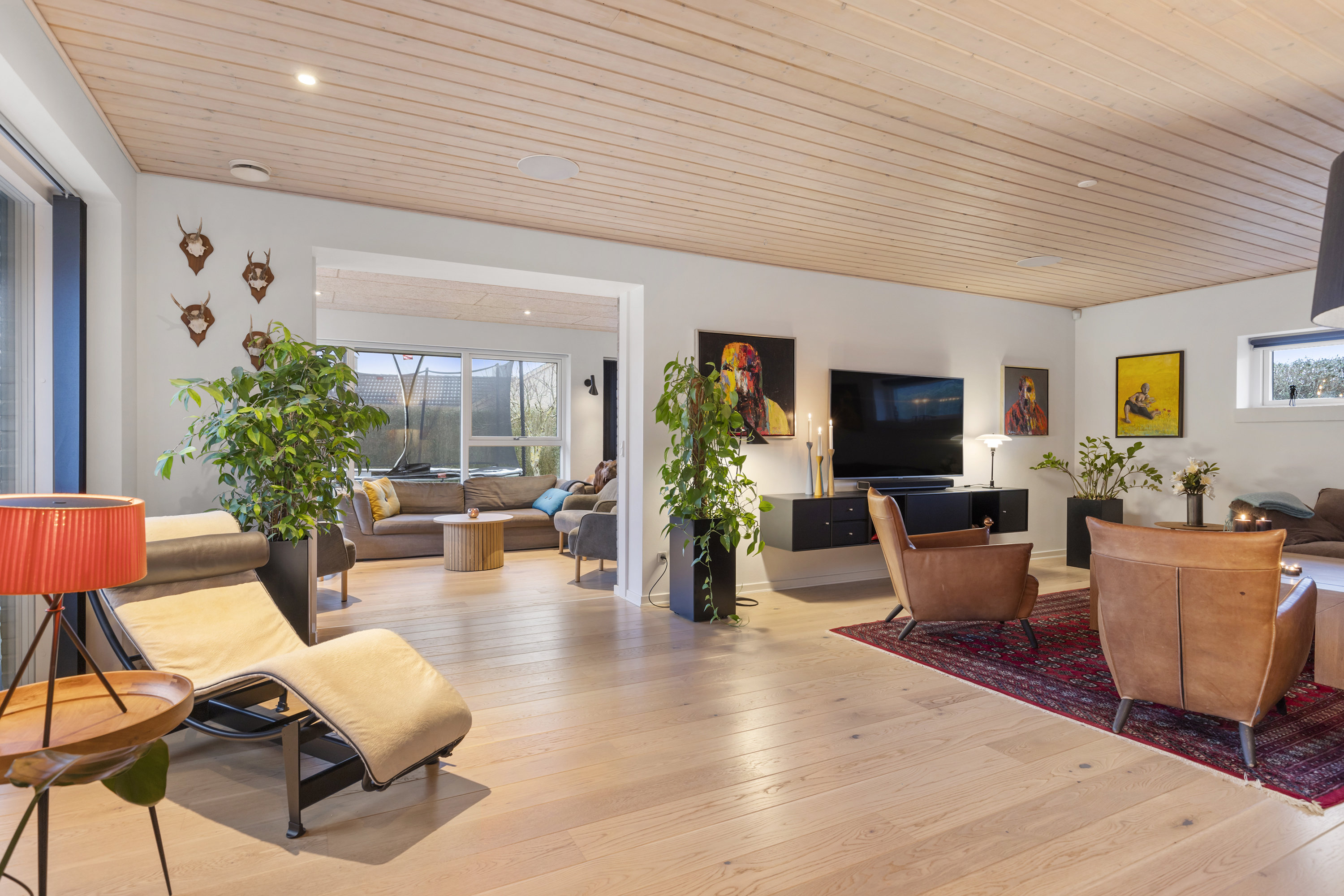 Fremhævet stue billede i fuldskærmstilstand. Billede af Bispehaven 34, 9440 Aabybro