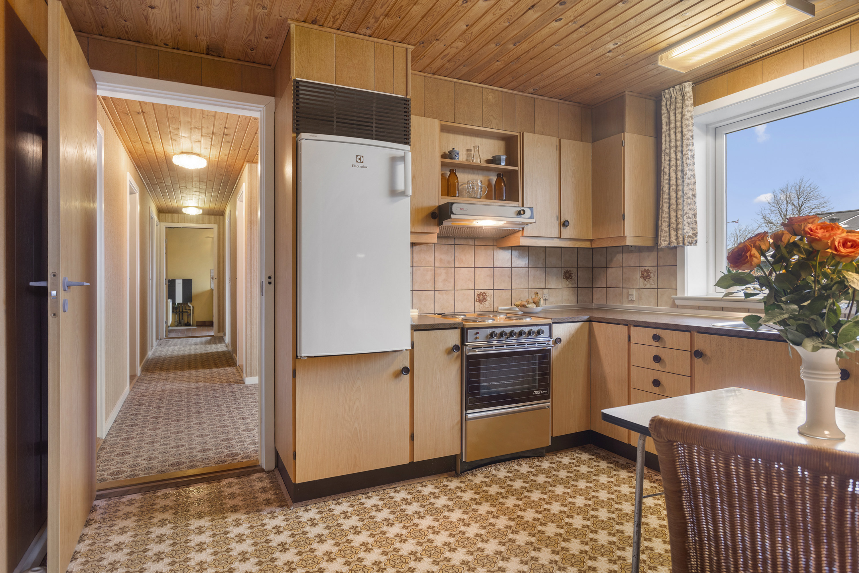 Fremhævet køkken billede i fuldskærmstilstand. Billede af Toftevænget 8, 9300 Sæby