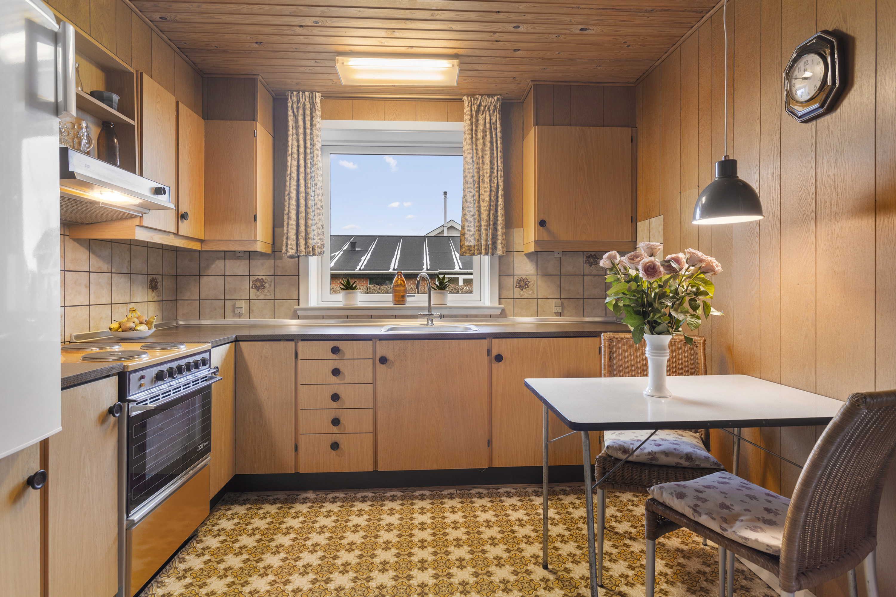 Fremhævet køkken billede i fuldskærmstilstand. Billede af Toftevænget 8, 9300 Sæby