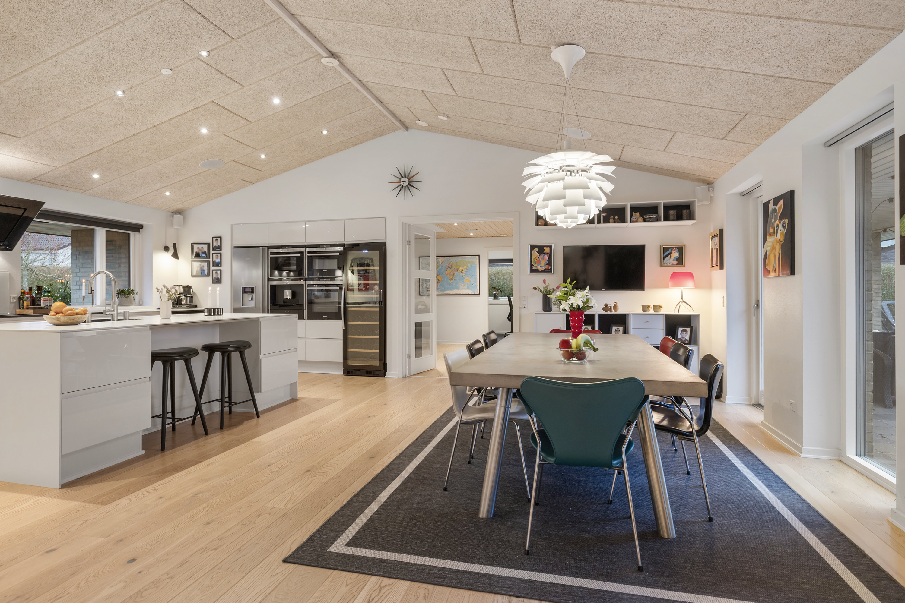 Fremhævet køkken alrum billede i fuldskærmstilstand. Billede af Bispehaven 34, 9440 Aabybro