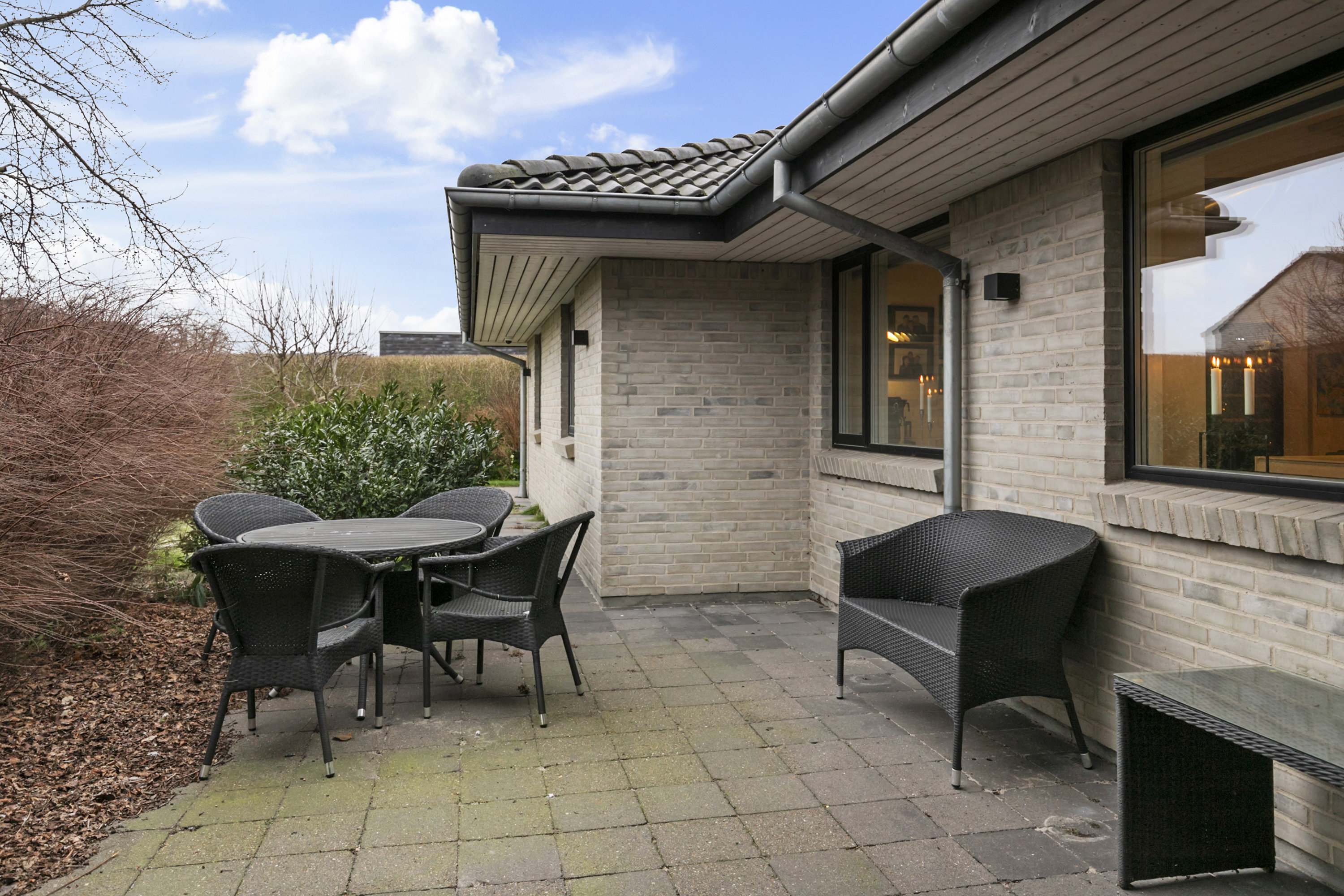 Fremhævet terrasse billede i fuldskærmstilstand. Billede af Bispehaven 34, 9440 Aabybro