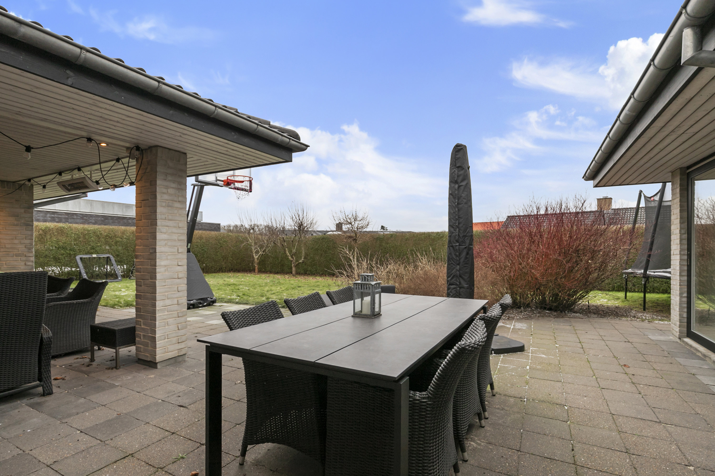 Fremhævet terrasse billede i fuldskærmstilstand. Billede af Bispehaven 34, 9440 Aabybro