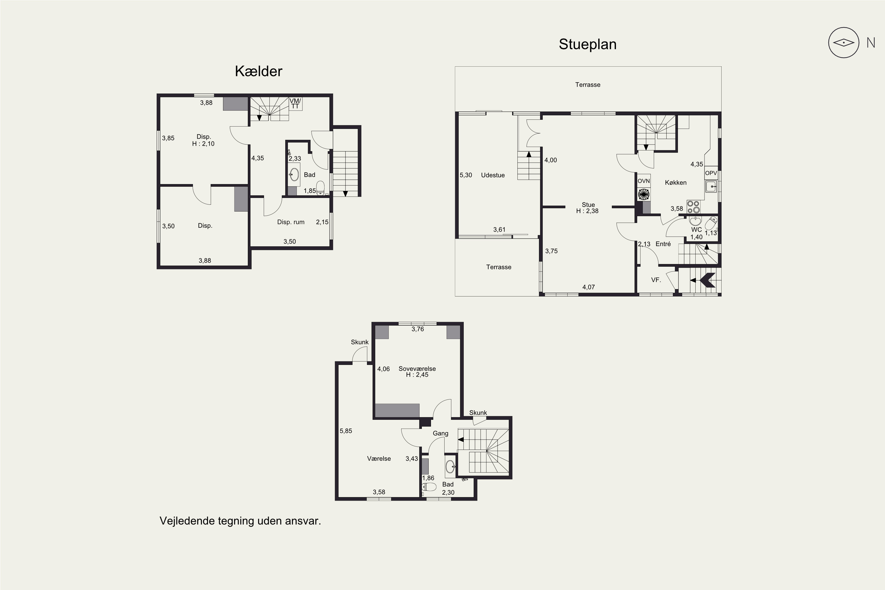 Plantegninger billede af Vester Alle 17, 6600 Vejen