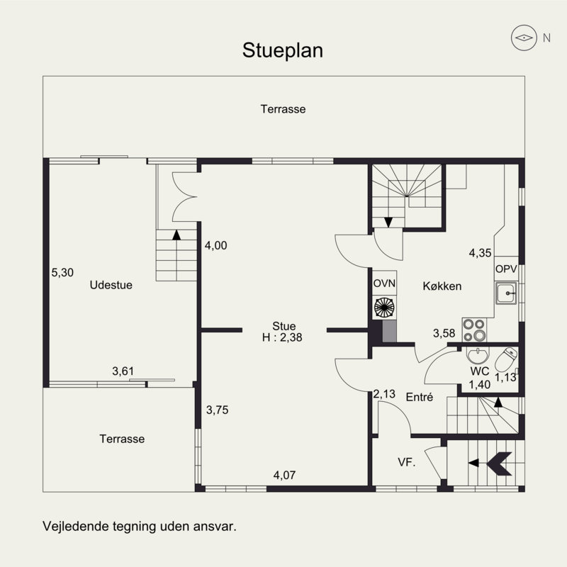 Plantegninger billede af Vester Alle 17, 6600 Vejen