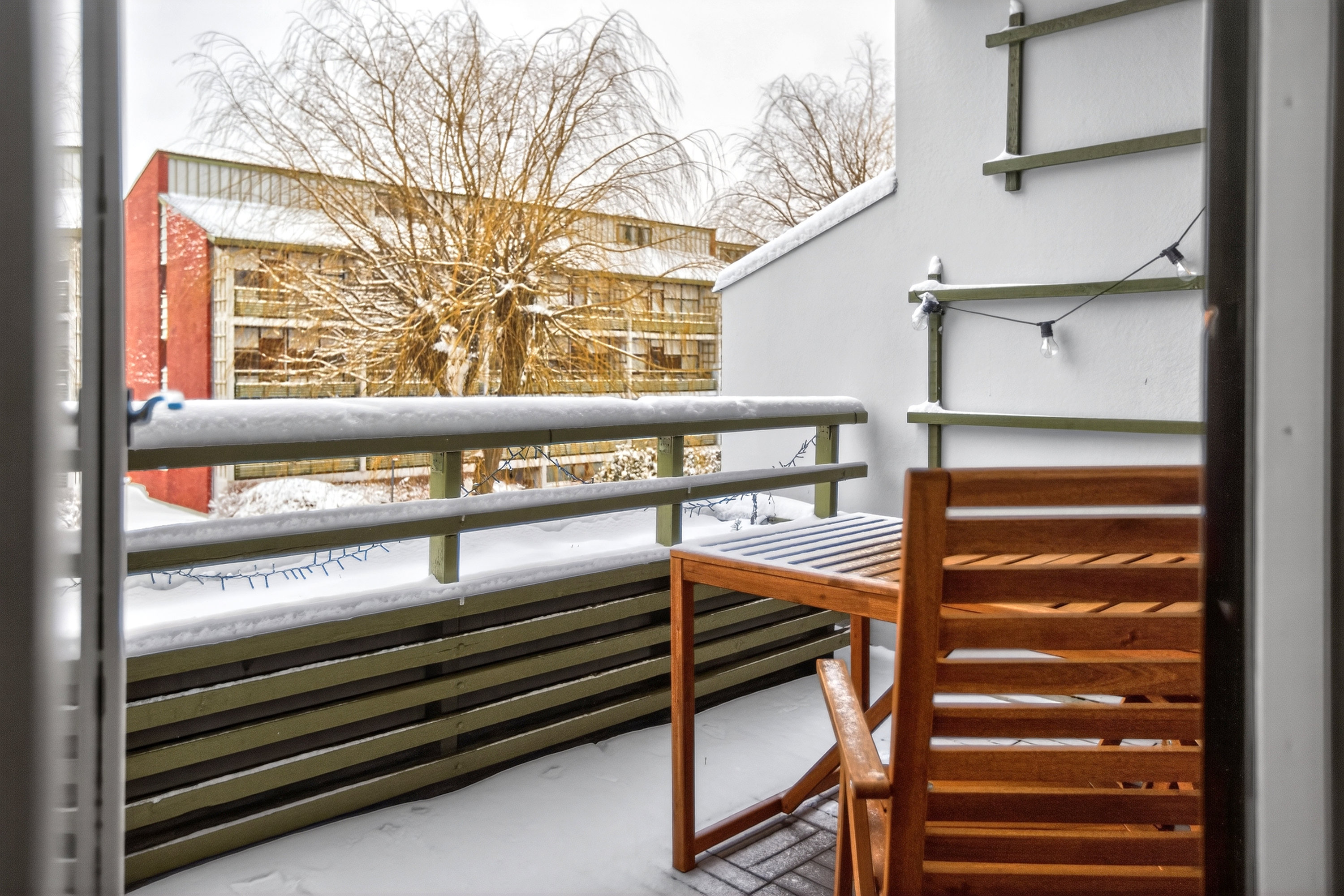 Fremhævet altan billede i fuldskærmstilstand. Billede af Blommevangen 11, 1. th., Smørumnedre, 2765 Smørum