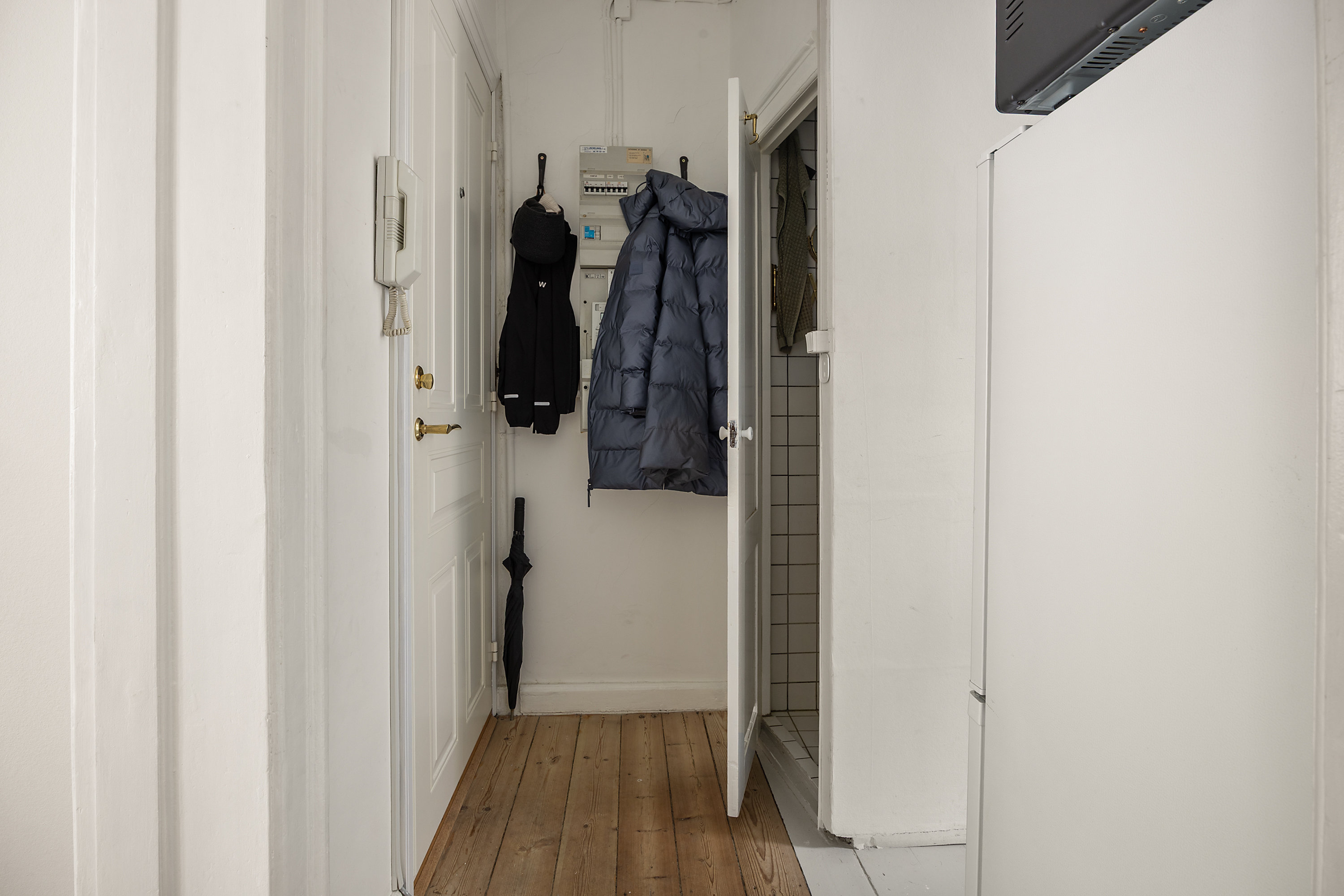 Fremhævet entré billede i fuldskærmstilstand. Billede af Eriksgade 3, 2. th., 1708 København V