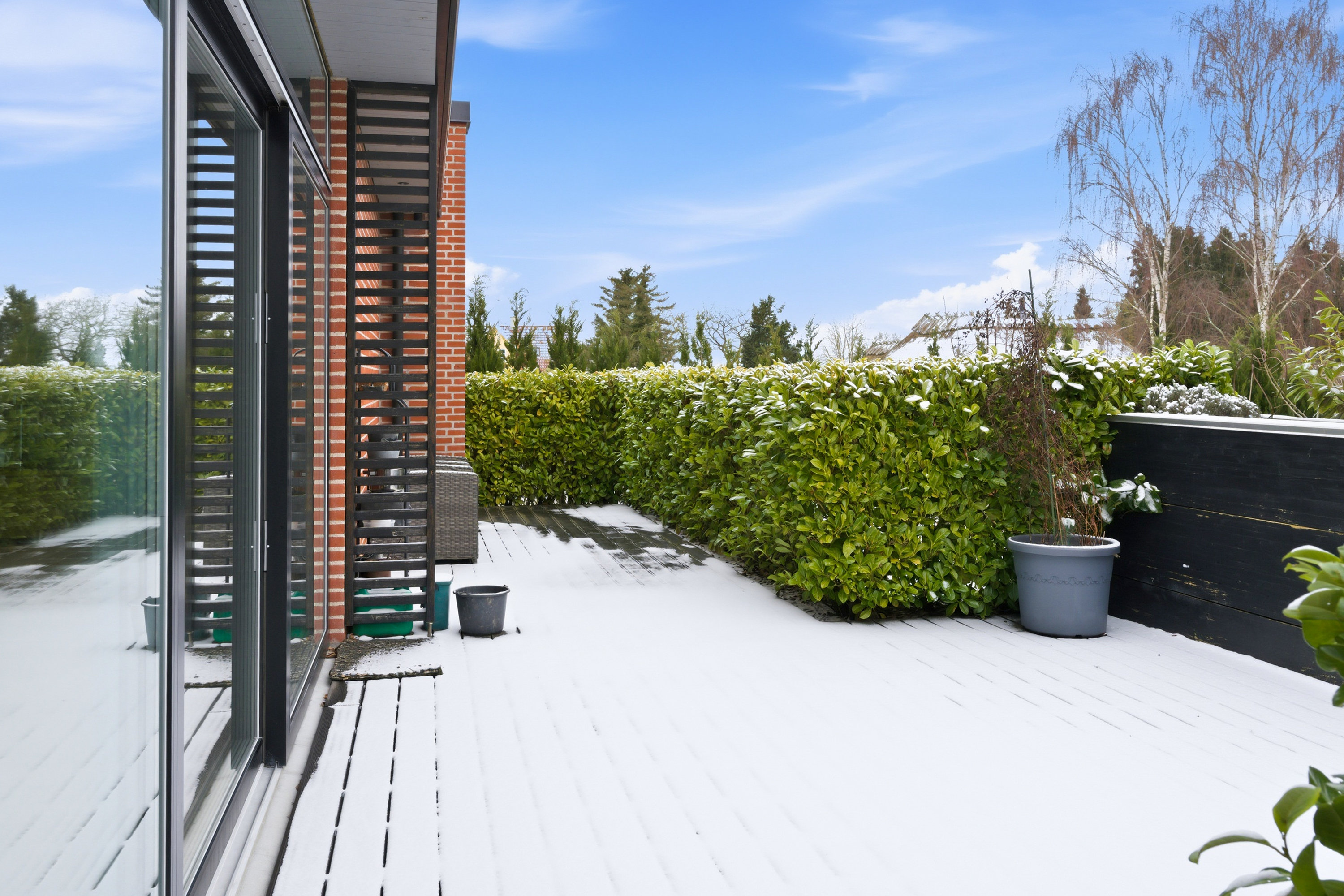 Fremhævet terrasse billede i fuldskærmstilstand. Billede af Overtvedvej 16, Allesø, 5270 Odense N