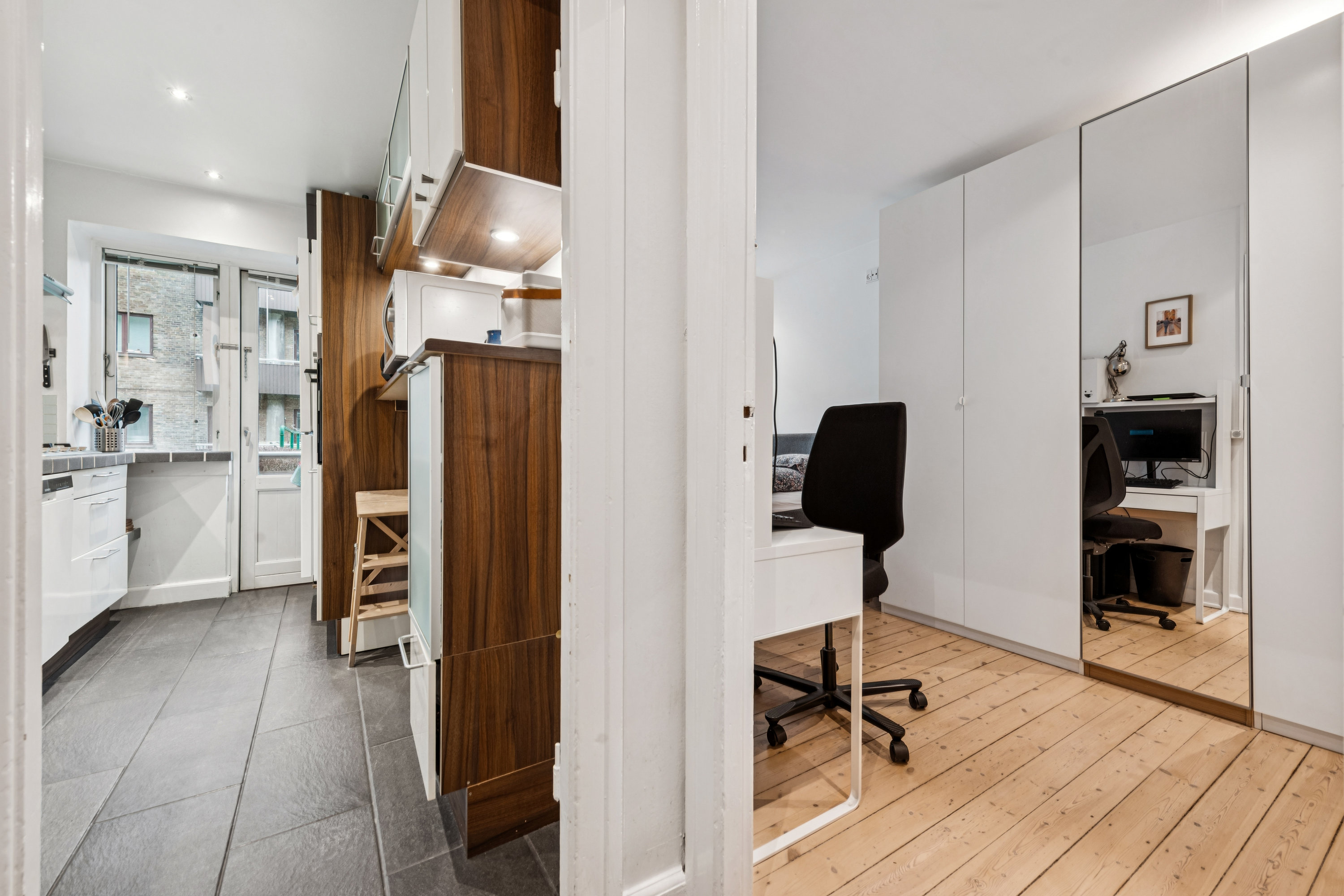 Fremhævet gang billede i fuldskærmstilstand. Billede af Byhøjen 7, st.. th., 2720 Vanløse