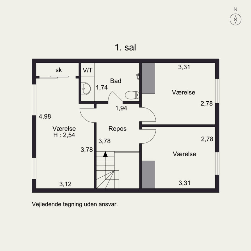 Plantegninger billede af Gustav Holms Vej 12, Risvangen, 8200 Aarhus N