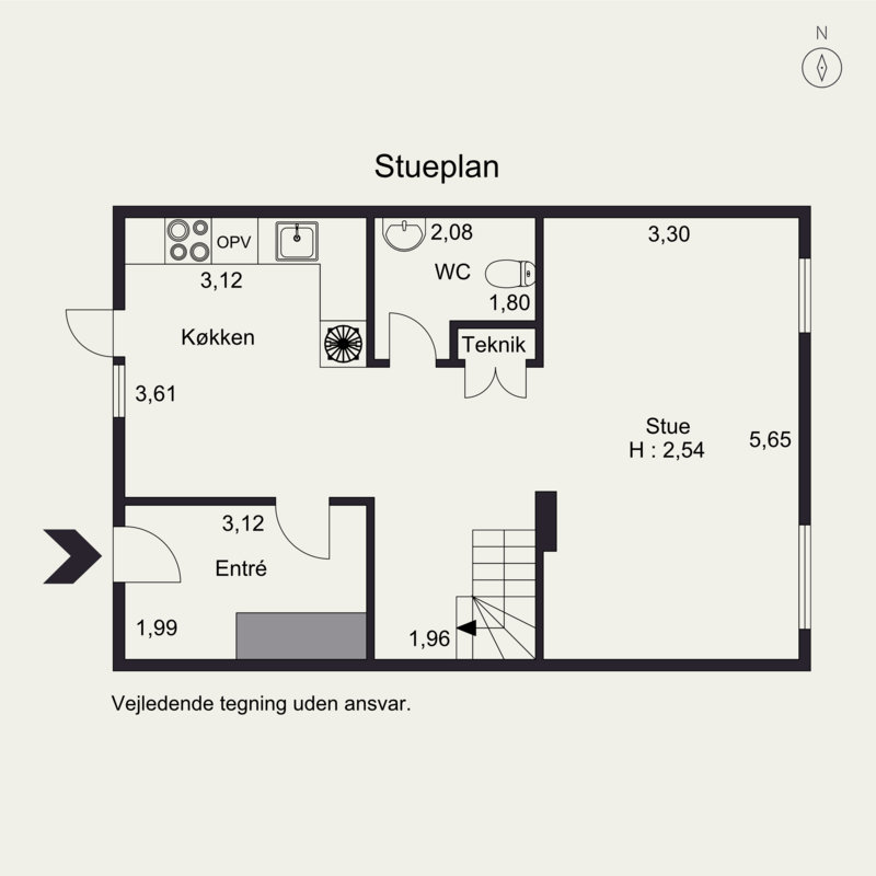 Plantegninger billede af Gustav Holms Vej 12, Risvangen, 8200 Aarhus N